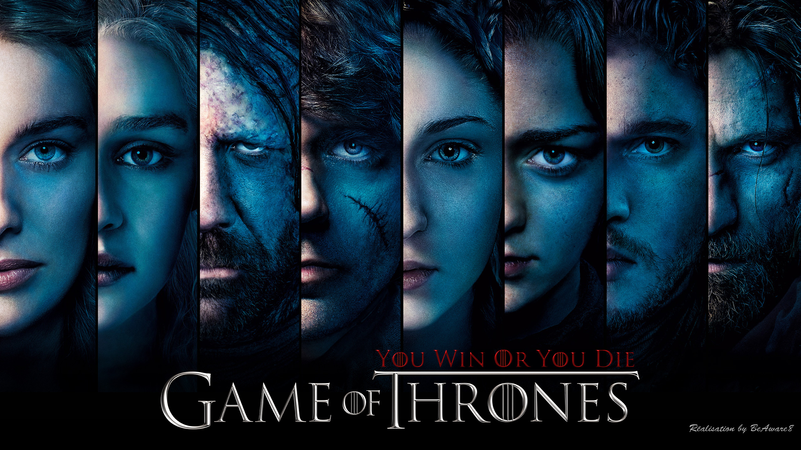 2560x1440 Game Of Thrones Faces wallpaper 1243860 