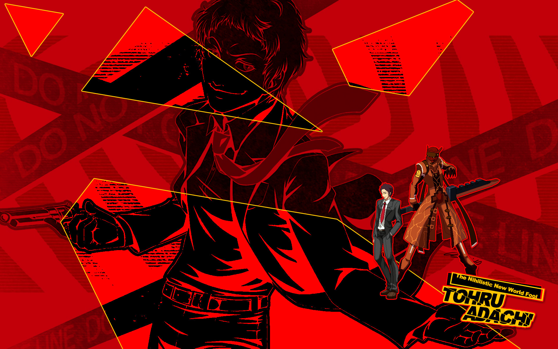 1920x1200 ... Adachi - Persona 4 UUSH HD Wallpaper for PC / PS3 by seraharcana