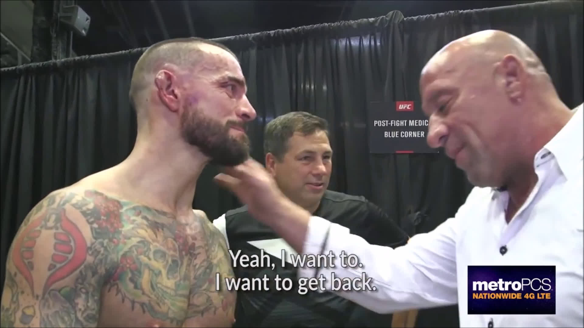 1920x1080 Mic'd Up CM Punk And Mark Coleman Have A Moment Backstage Following Punk's  Defeat