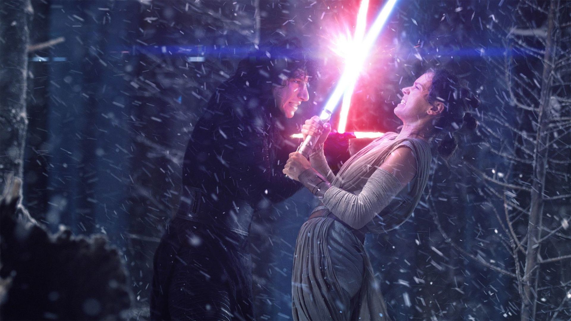 1920x1080 Image result for rey and kylo ren