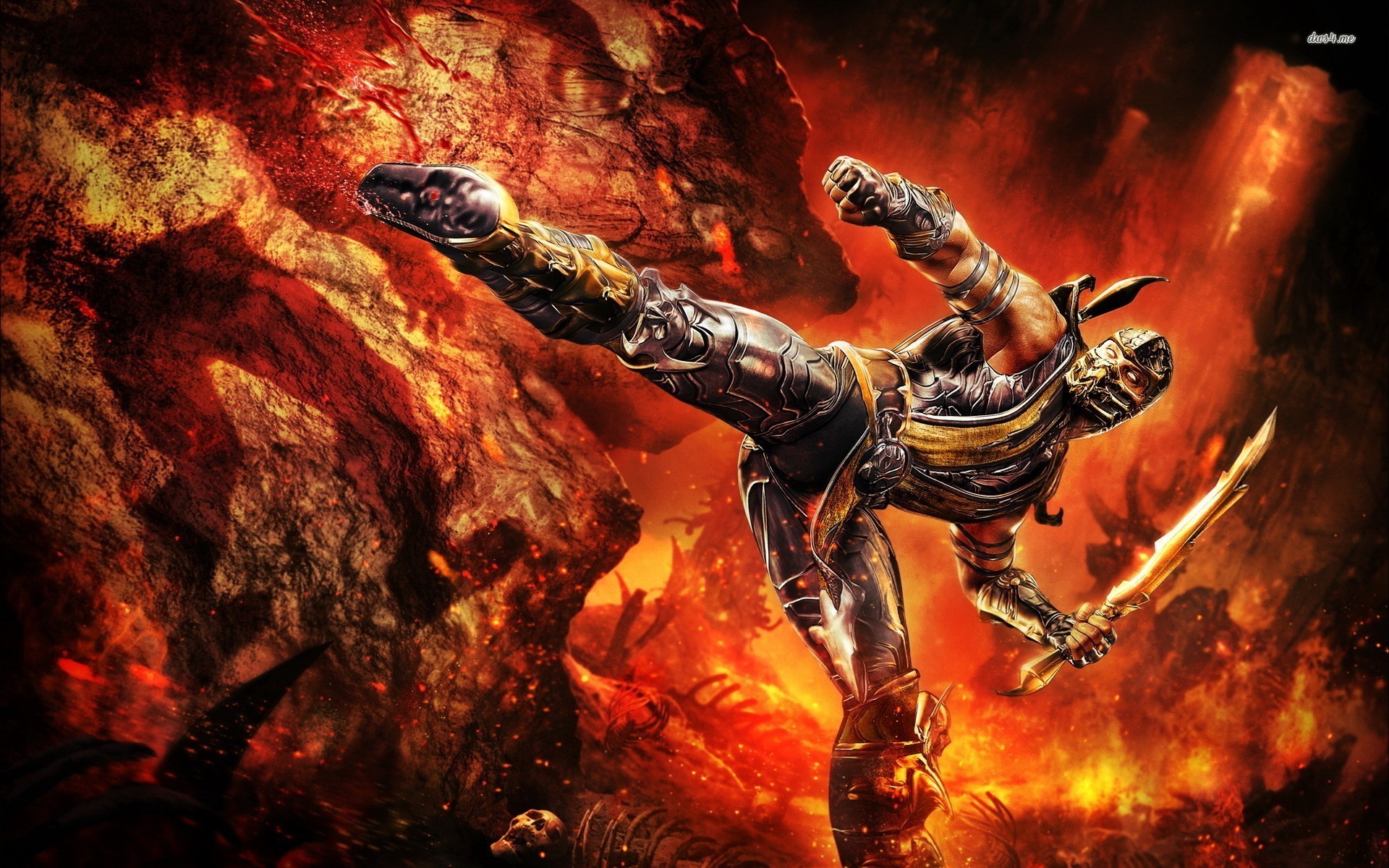 1920x1200 Scorpion - Mortal Kombat wallpaper - Game wallpapers - #20085