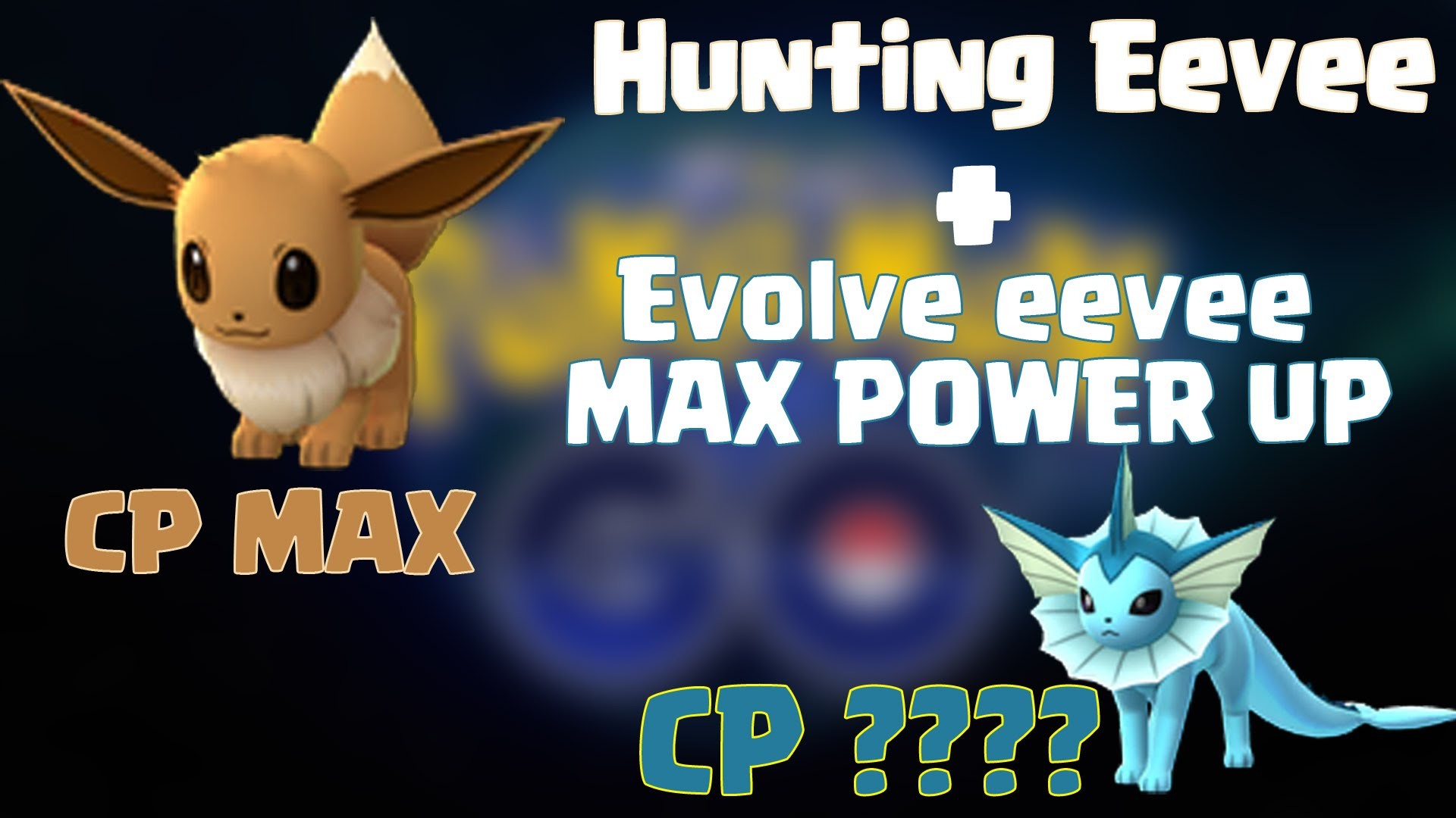 1920x1080 Main Pokemon Go di NOX - Hunting Eevee + Evolve eevee CP MAX | Pokemon Go  Indonesia - YouTube