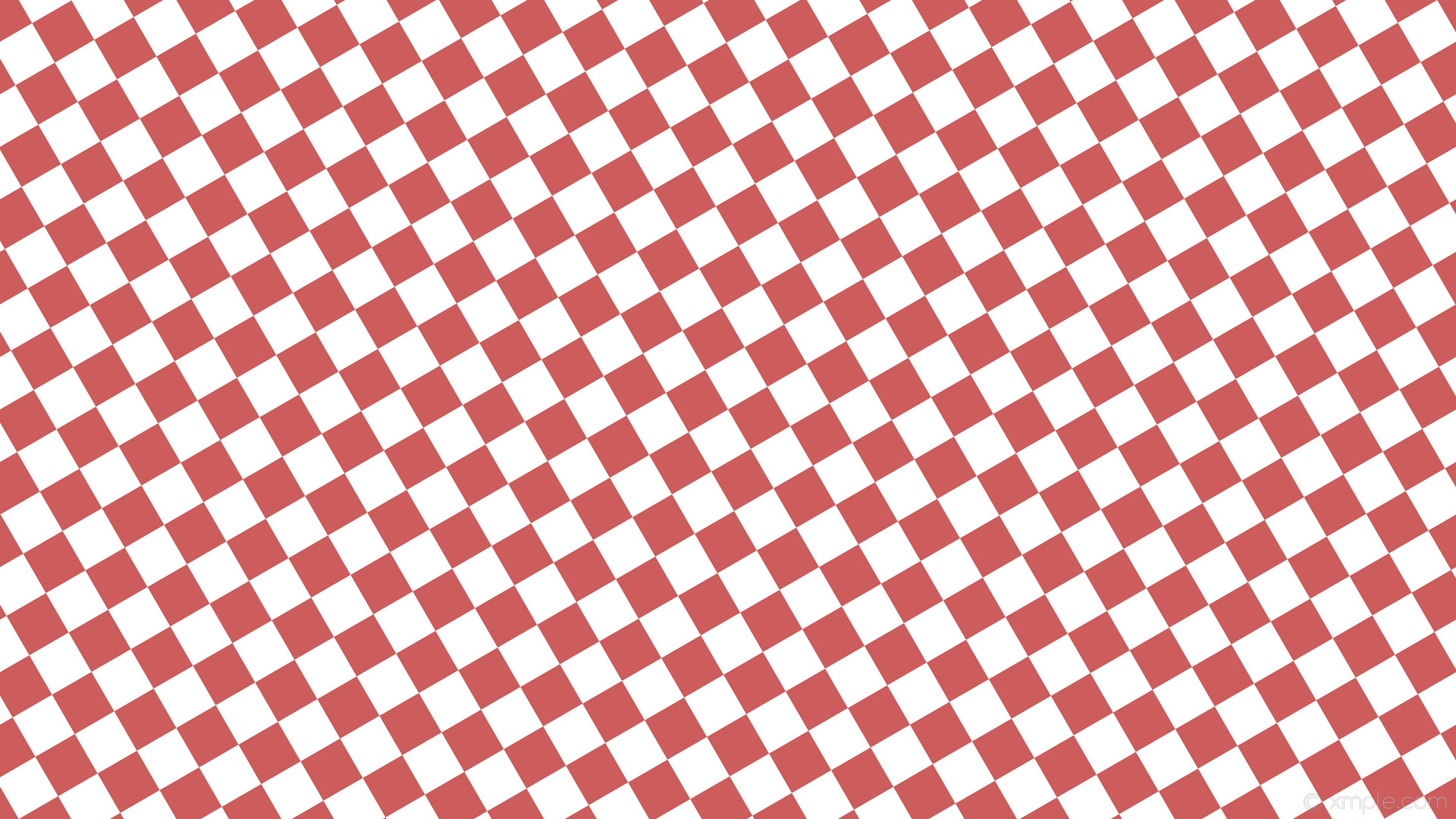 1920x1080 wallpaper squares red white checkered indian red #cd5c5c #ffffff diagonal  30Â° 60px