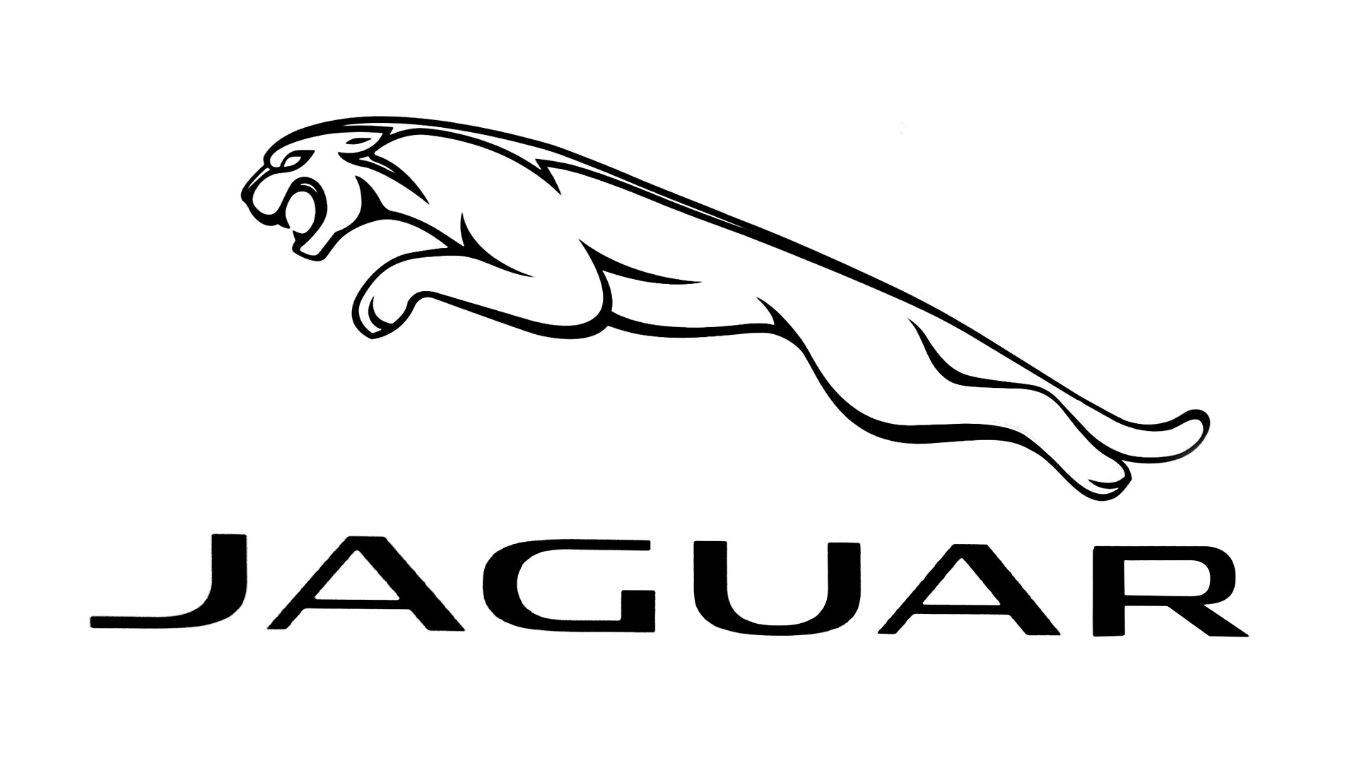 1920x1080 Jaguar Symbol (black)  (HD 1080p) - Jaguar PNG Black And White