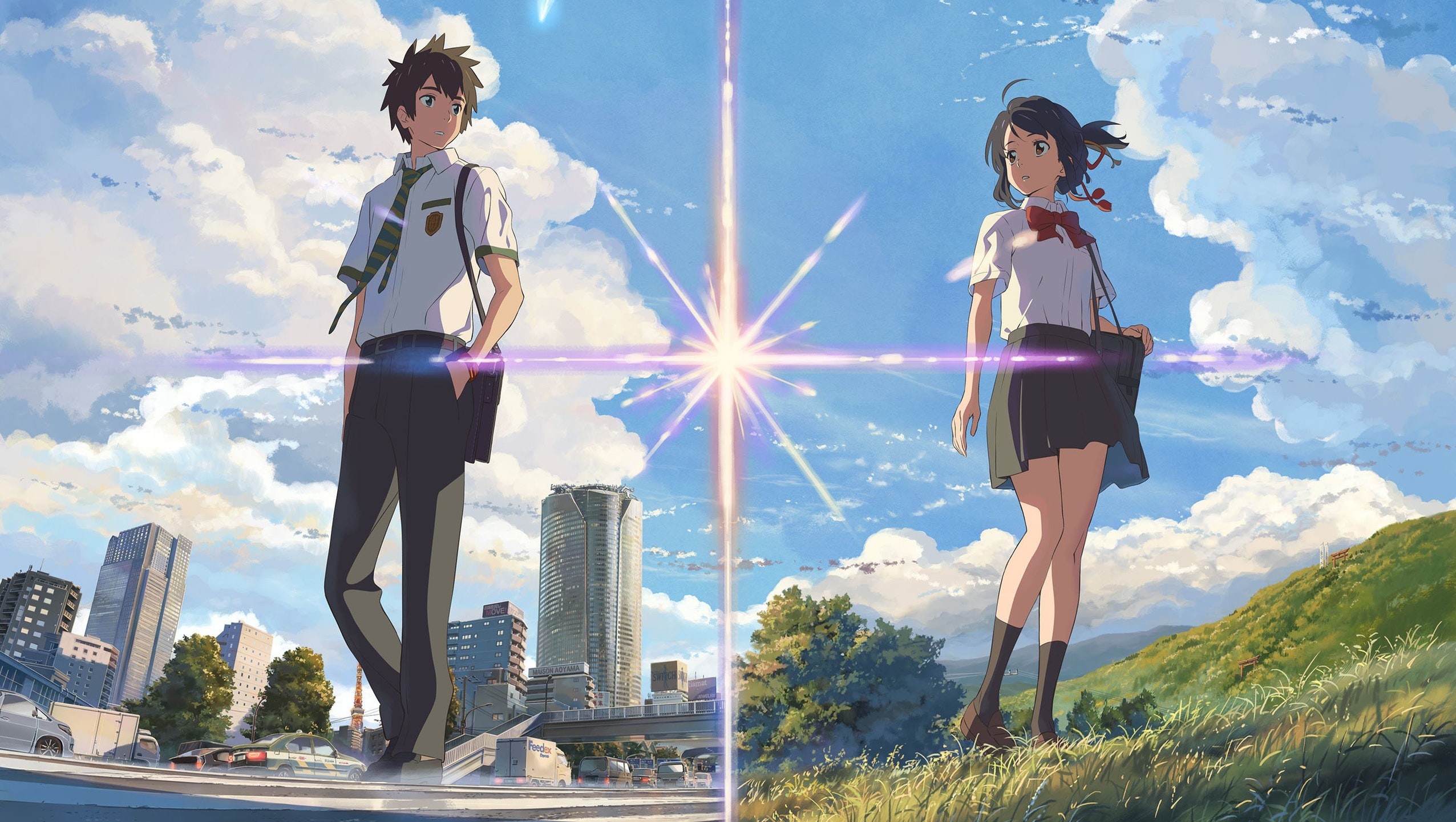 2552x1442 Wallpaper for "Your Name.