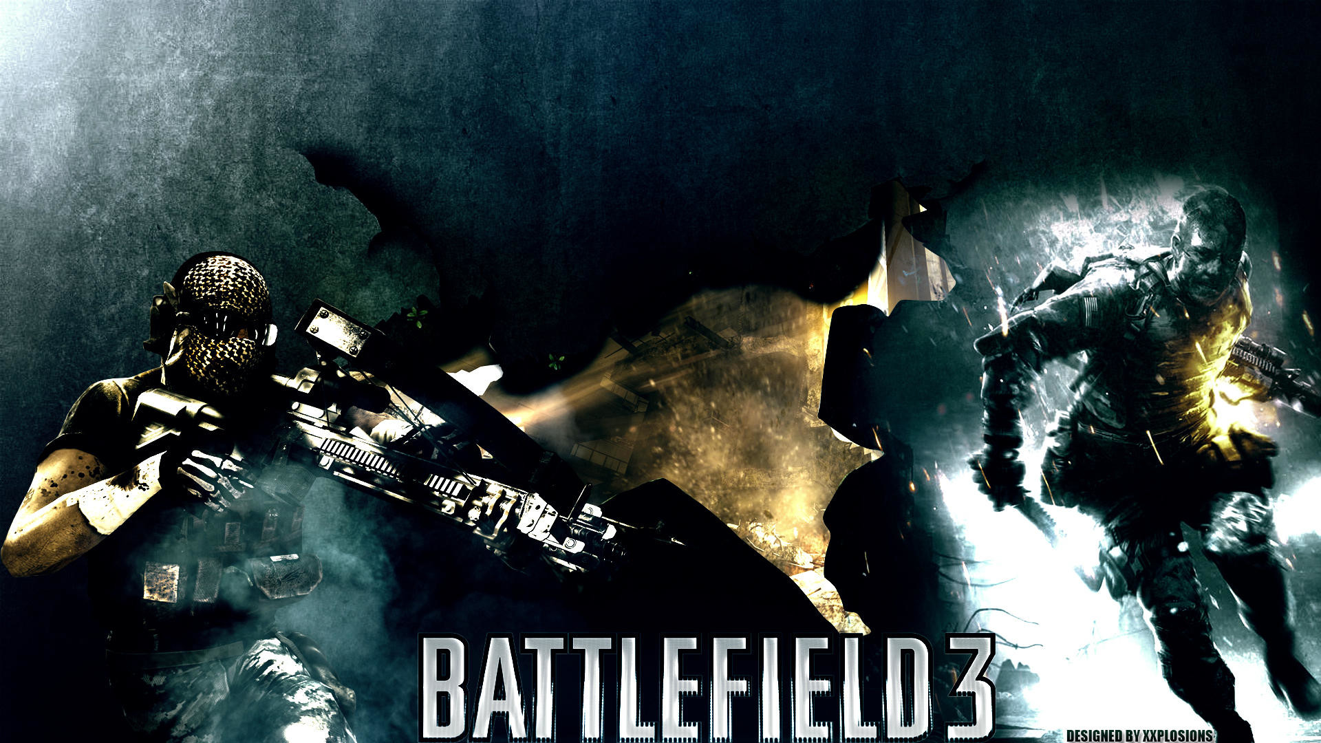 1920x1080 ... Only In Battlefield 3 | BF3 Desktop Wallpaper by Xxplosions