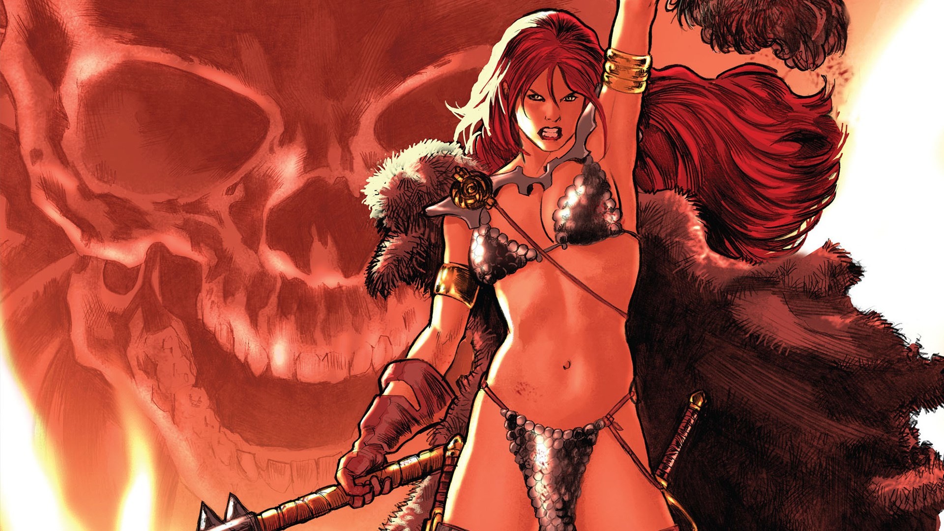 1920x1080 red sonja wallpaper: Wallpapers Collection, 497 kB - Eideard Nail