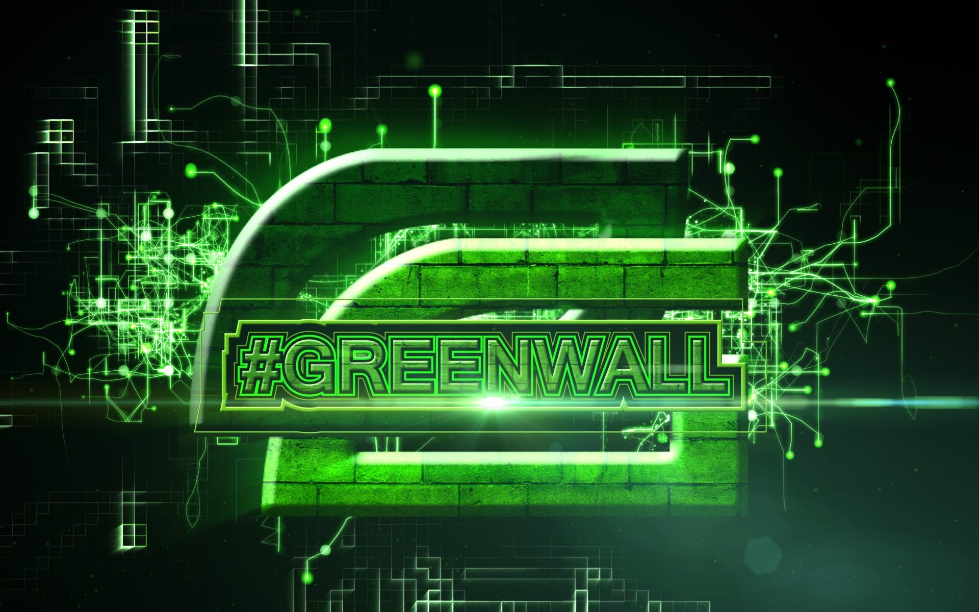 1920x1200 Wallpaper for opTic gaming organisation #GREENWAL.
