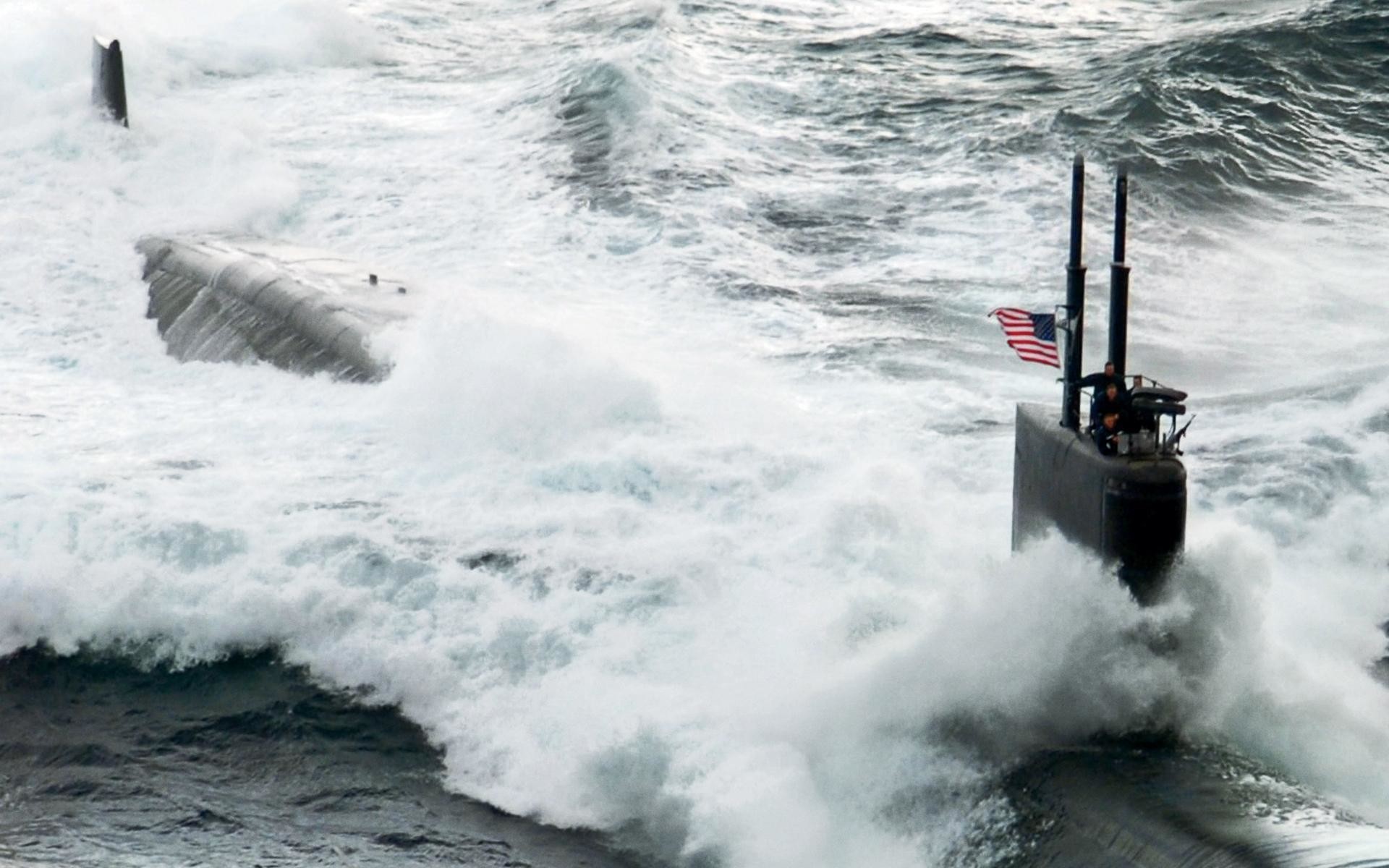 1920x1200 United States Navy Submarine