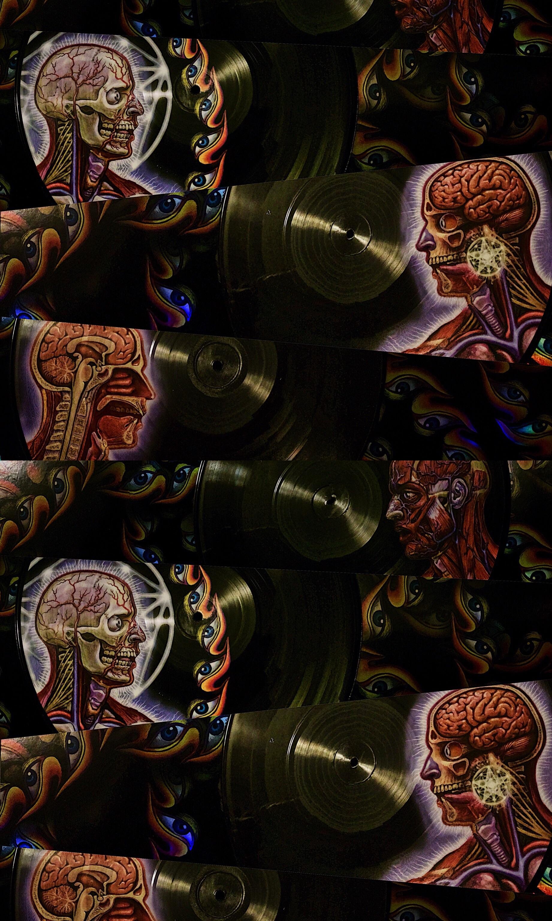 1842x3072 Fan ArtOrdered the lateralus vinyl, made a phone wallpaper of the records  ...