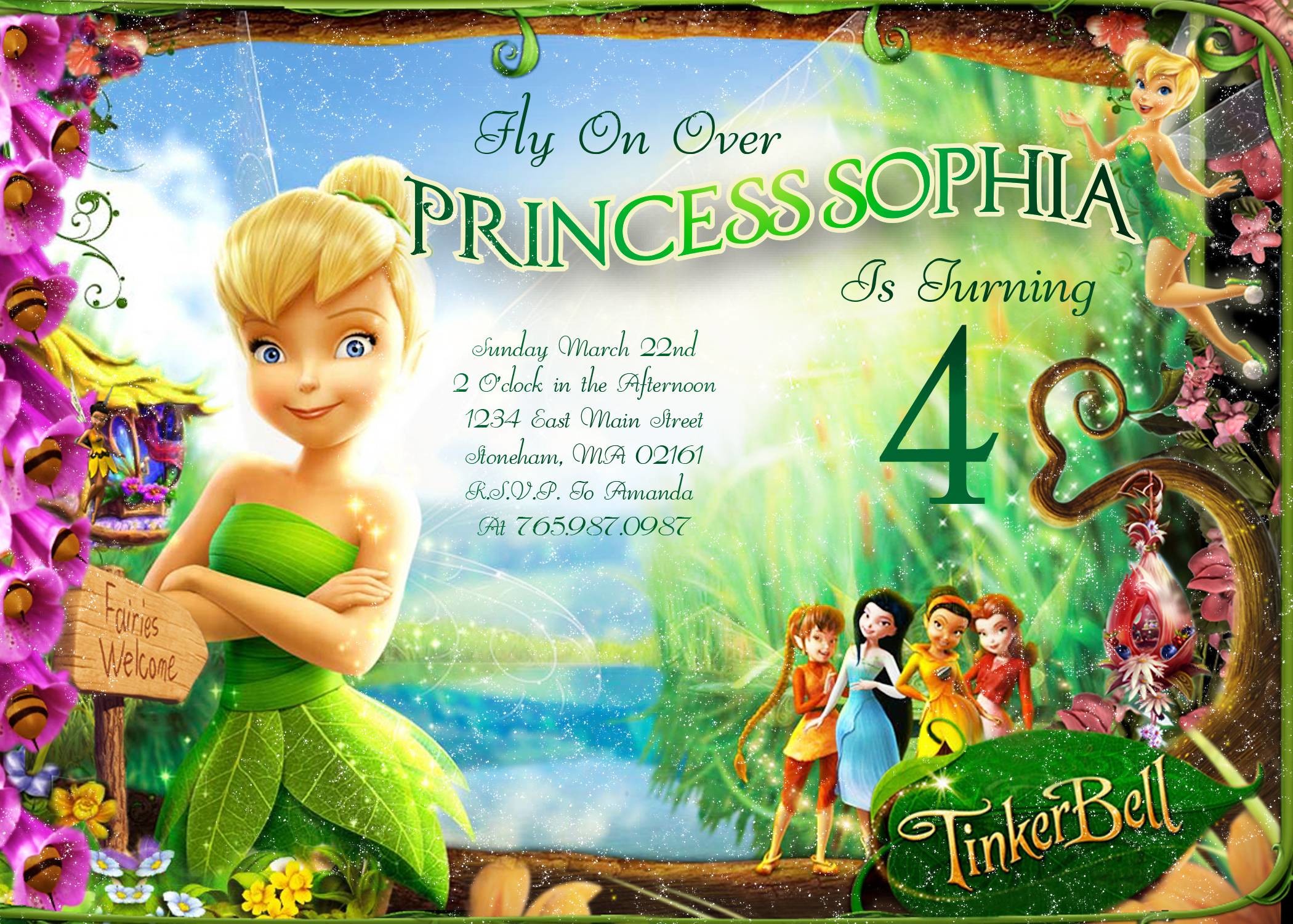 2100x1500 Images For > Baby Tinkerbell Background