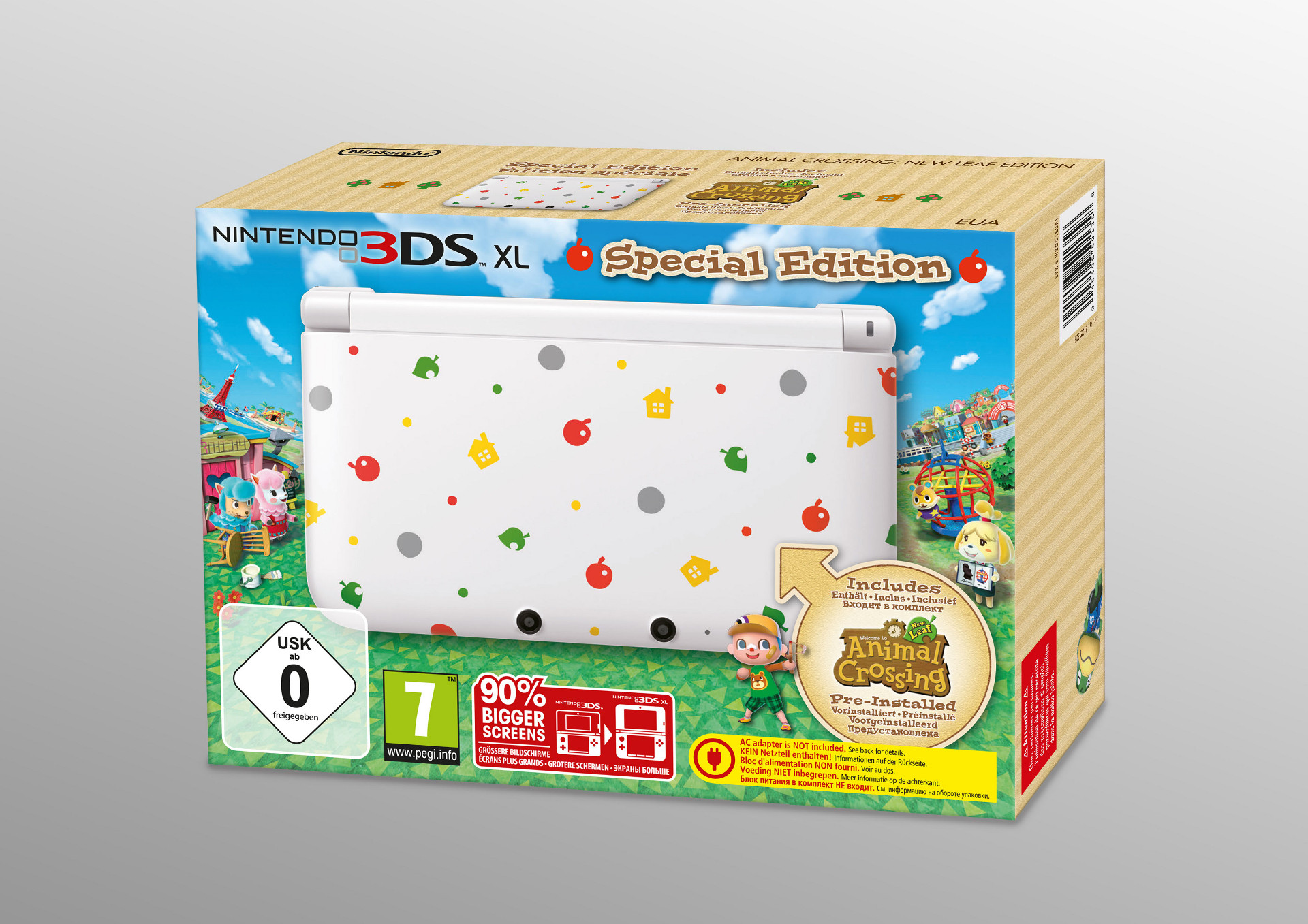 1920x1357 Animal Crossing: New Leaf 3DS XL bundle to be available at launch on June  9, looks adorable