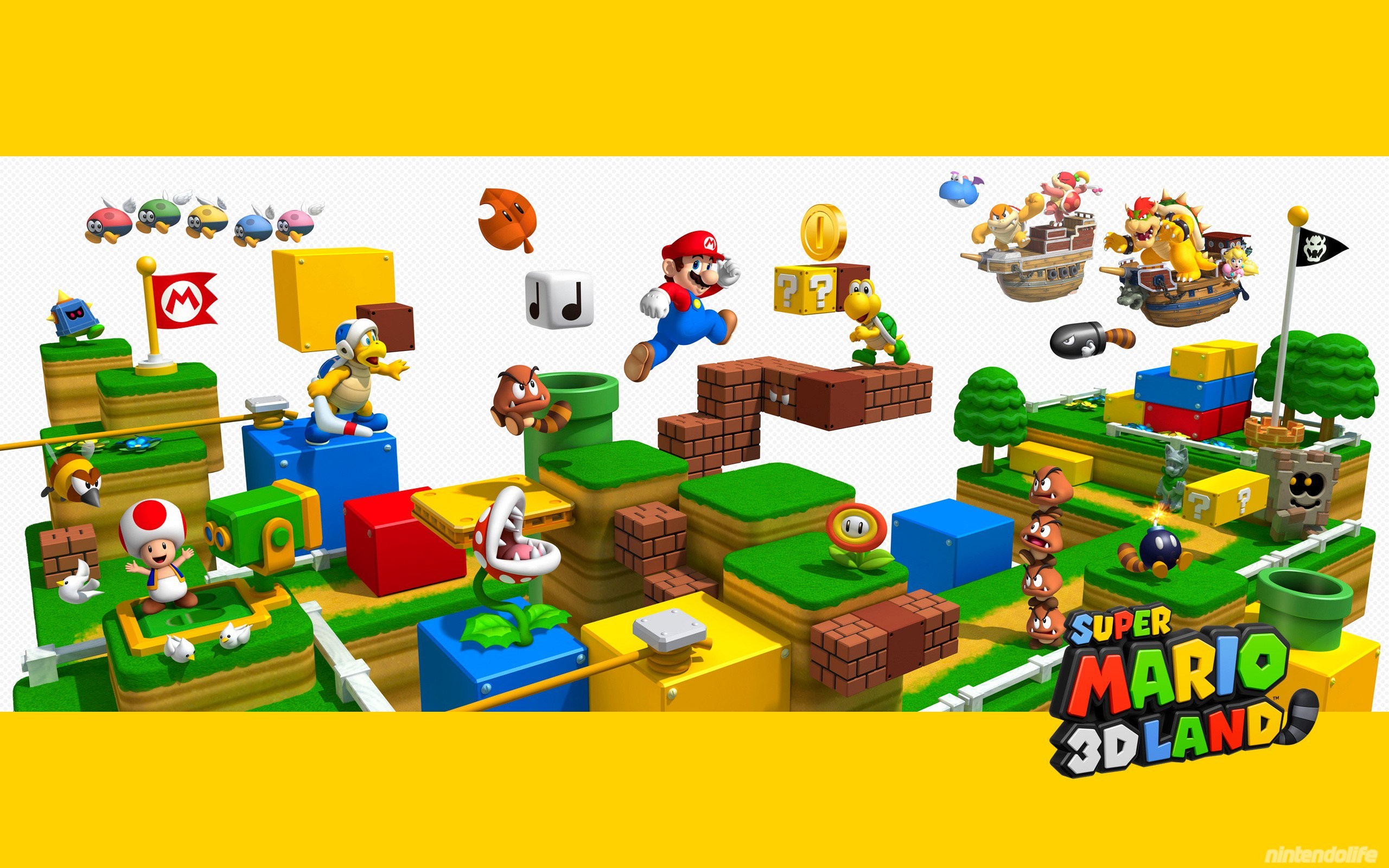 2560x1600 Super Mario 3D Land - Wallpaper 3