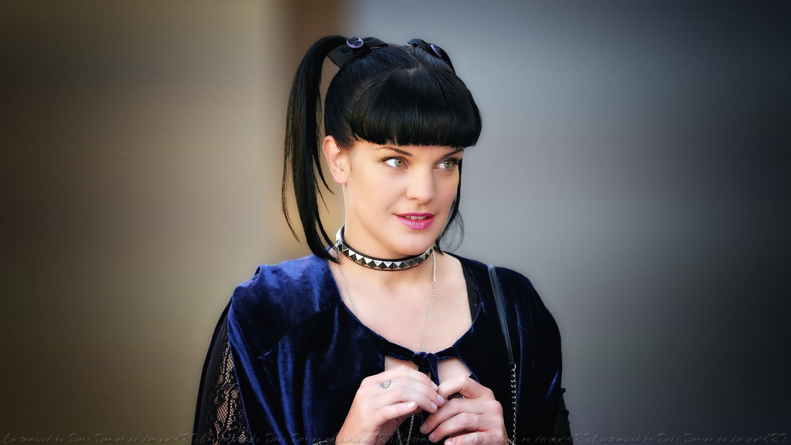 2560x1440 ... Pauley Perrette Sweet Abby by Dave-Daring