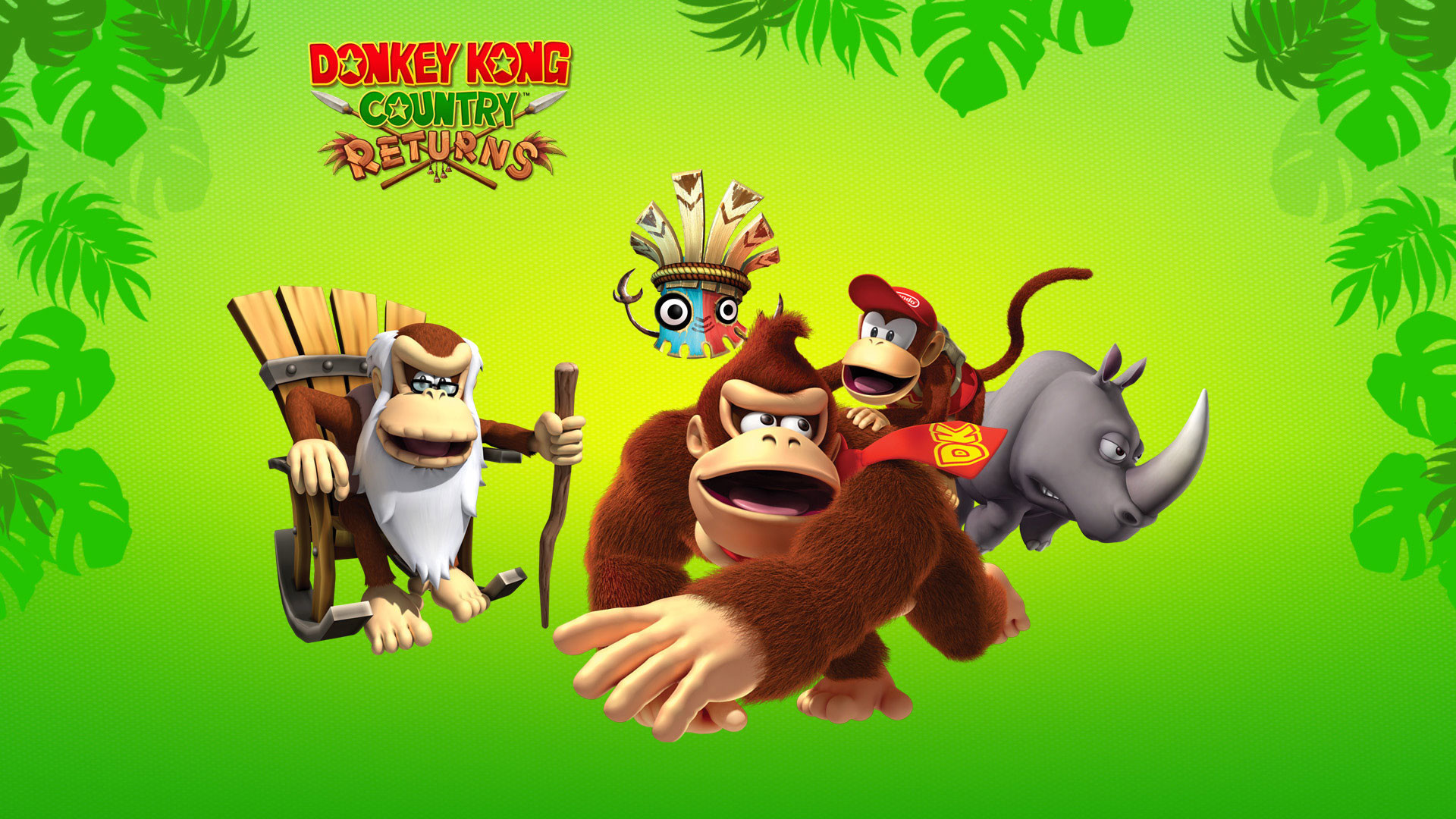 1920x1080  Donkey Kong Country Returns 1080p Wallpaper ... Download Â· free  ...