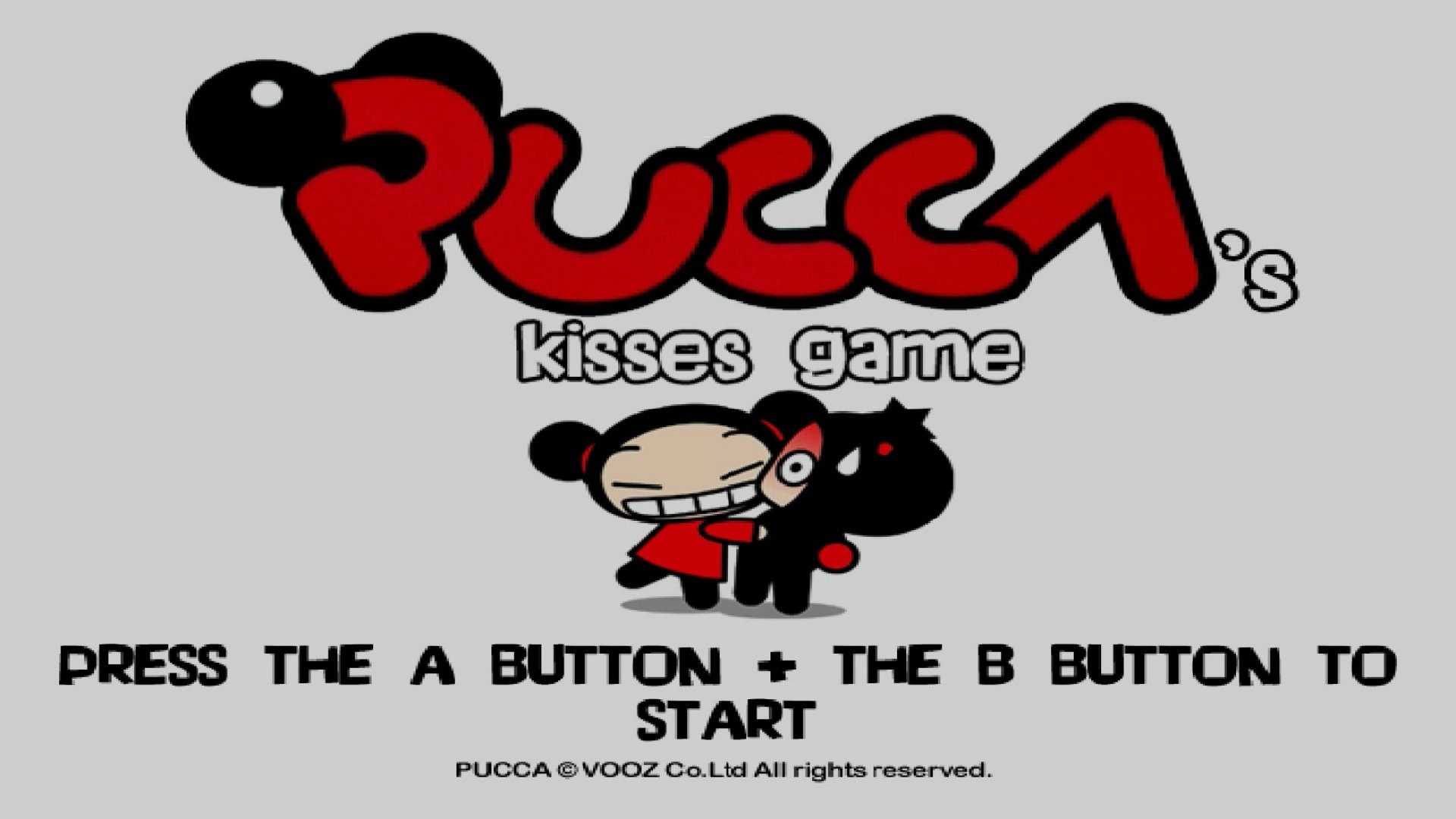 1920x1080 ... Pucca's Kisses Game - Screenshot - Game Title ...