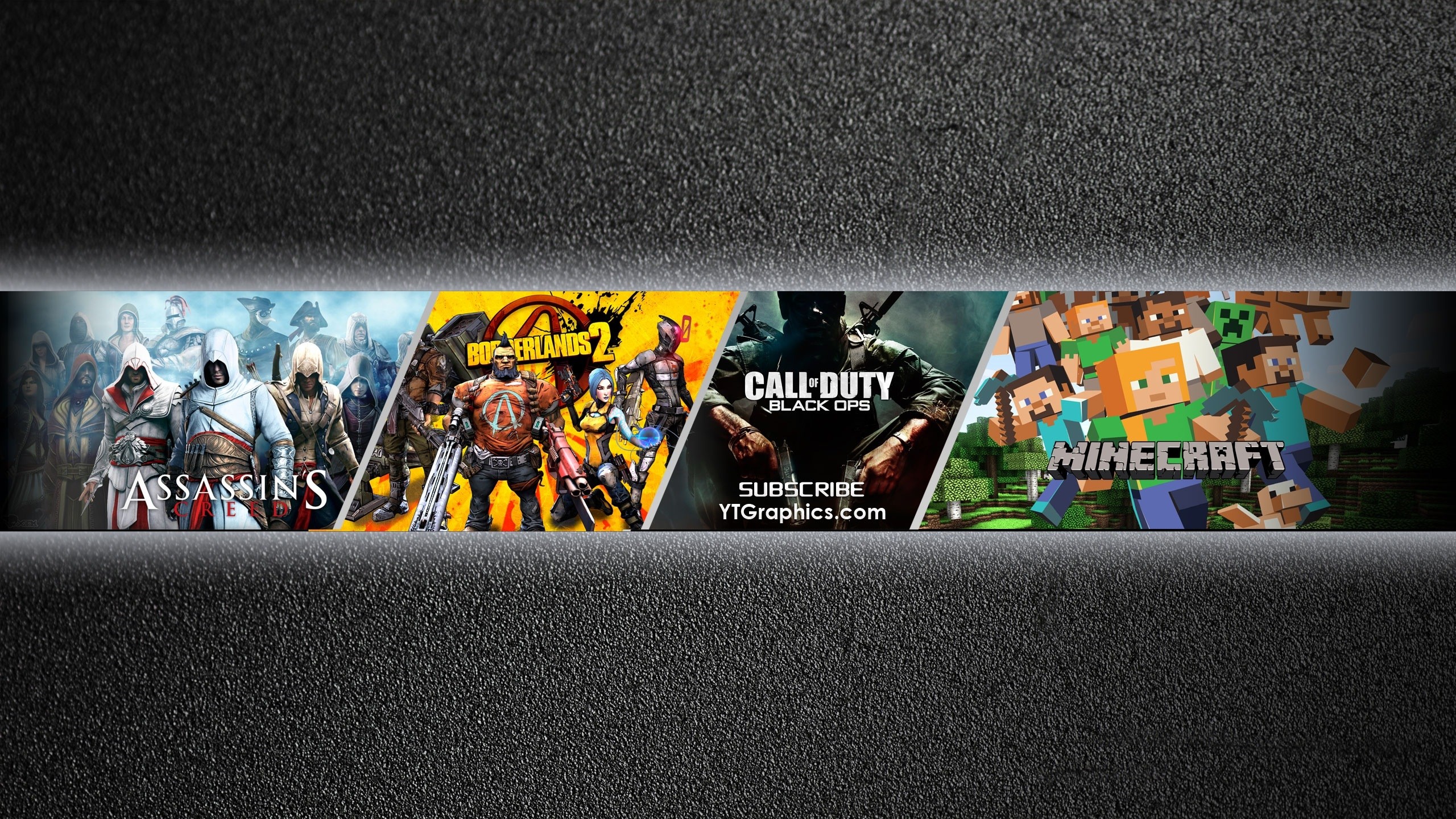 2560x1440 Youtube Channel Art Banner Template within Youtube Gaming Banner Template  16701