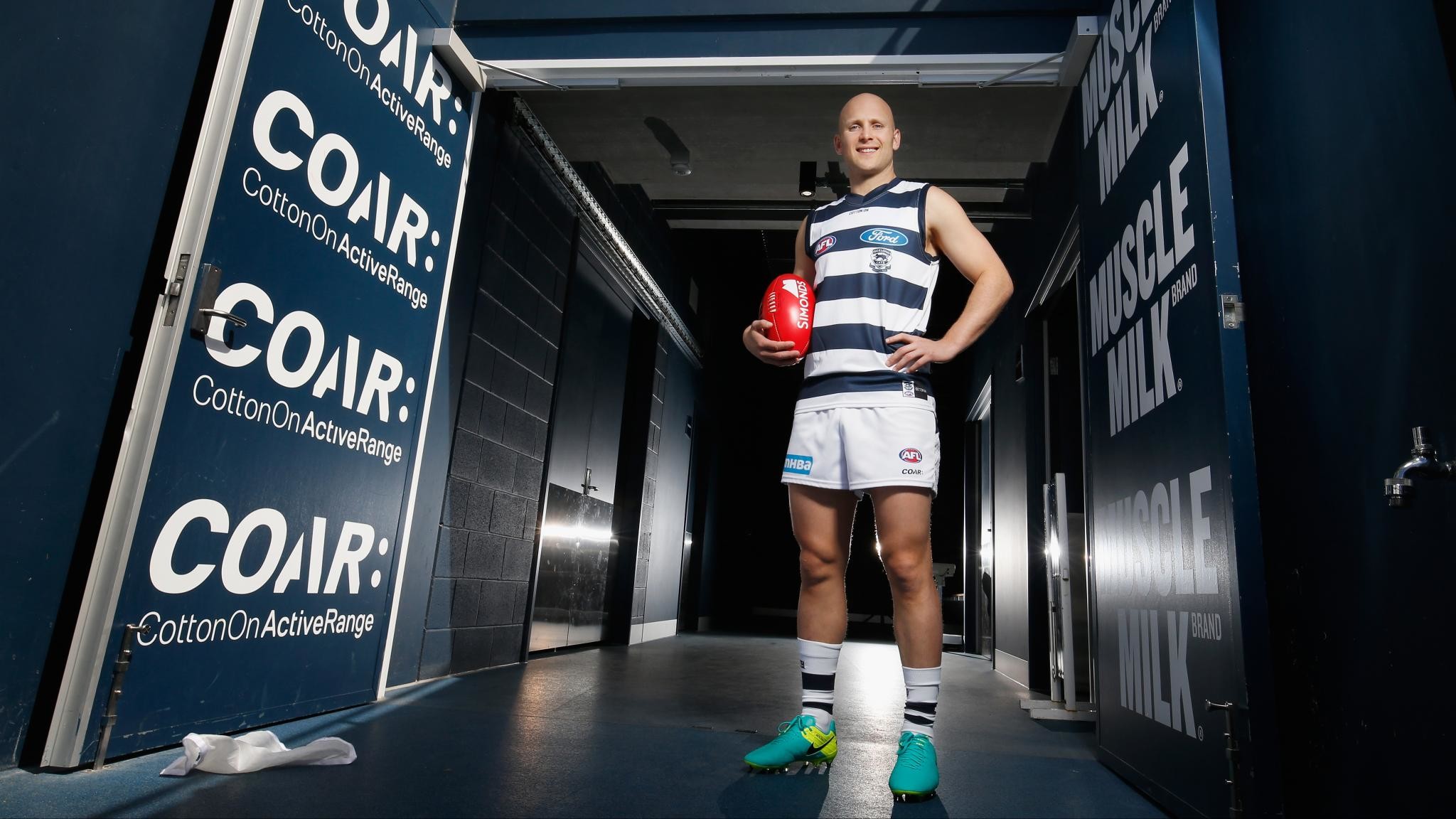 2048x1152 Back home again: Gary Ablett looks good in the blue and white. Picture: AFL  Photos