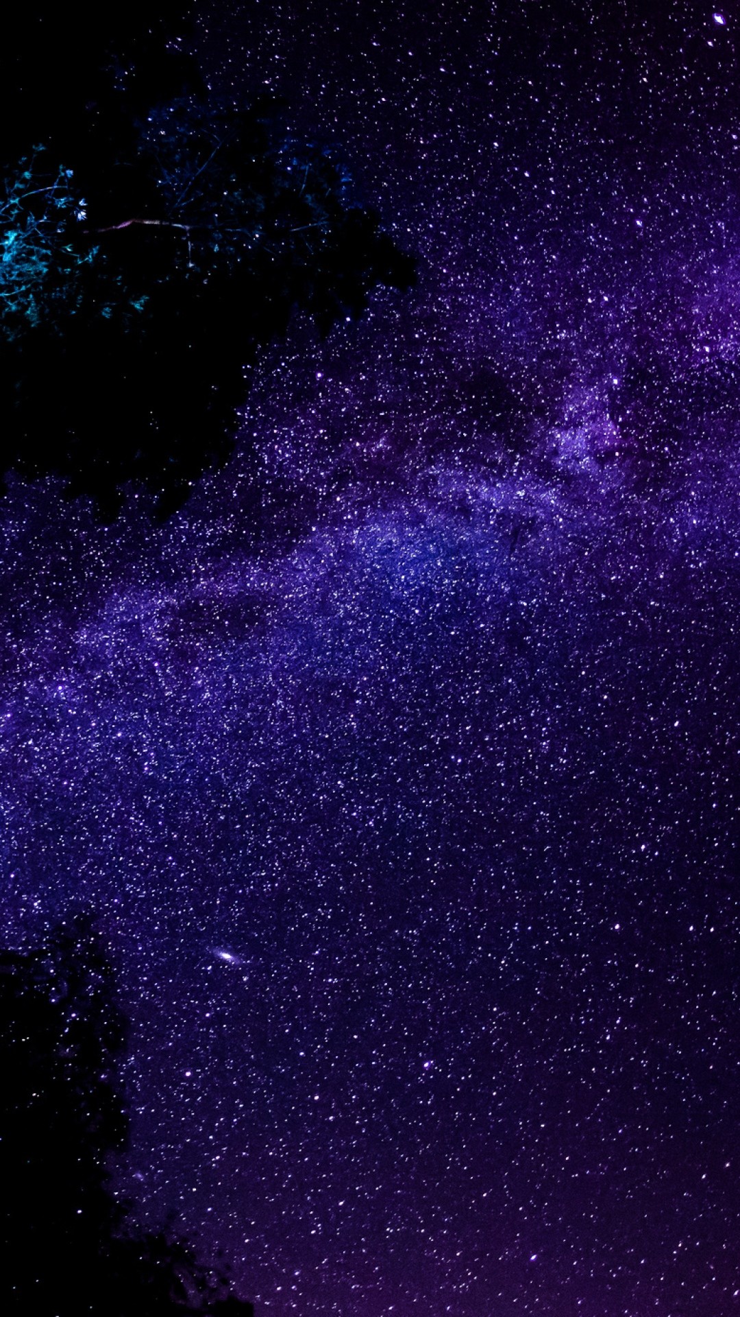 1080x1920  Wallpaper milky way, stars, night, sky, space