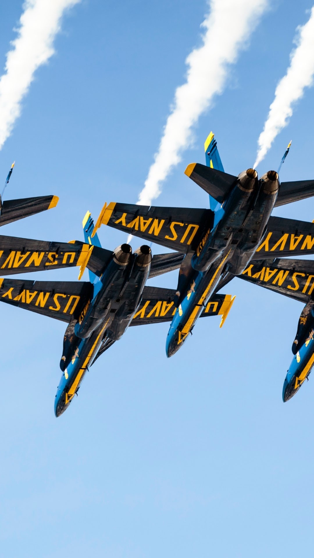 1080x1920 4K HD Wallpaper: Blue Angels Â· The famous airplanesð¦ squadron in this photo