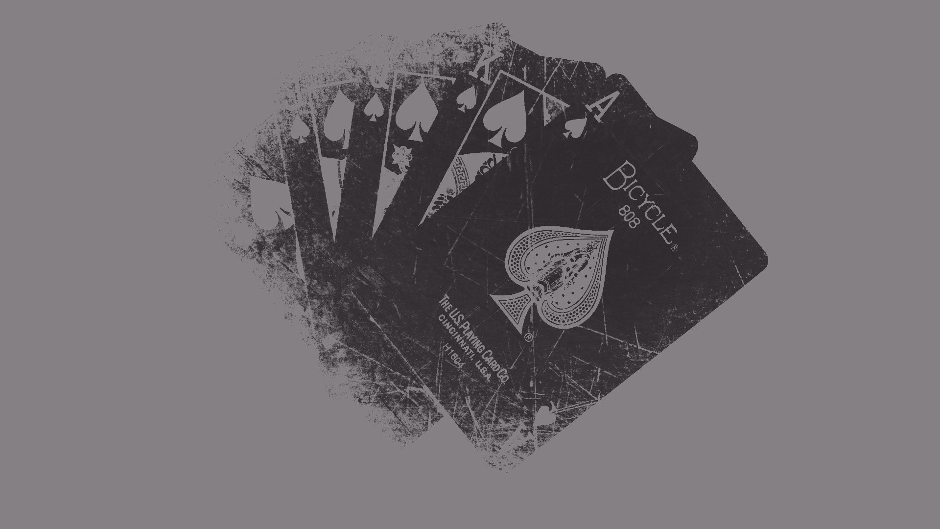 1920x1080 Black Grunge Playing Cards HD Wallpaper Background Free Download