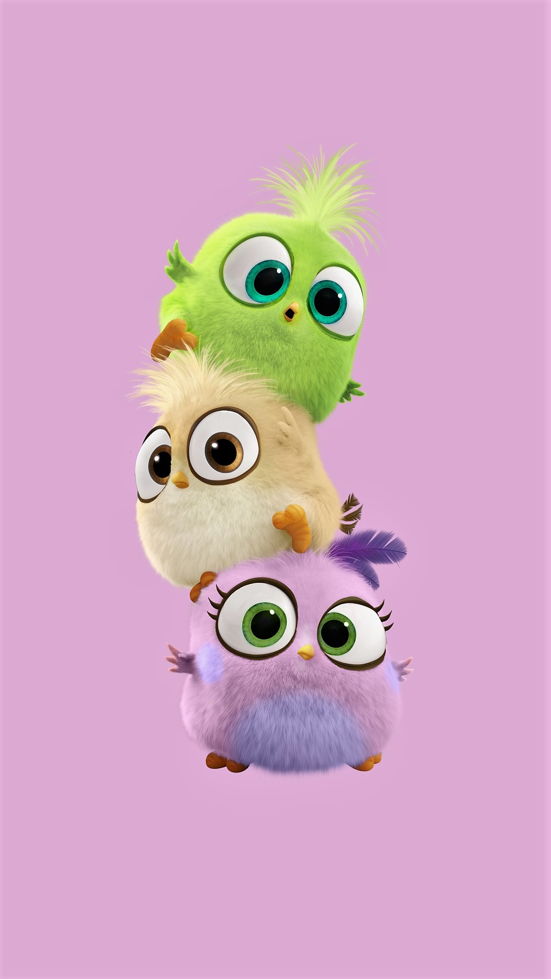 1080x1920 Baby Birds - Tap to see more cute cartoon wallpapers! - @mobile9