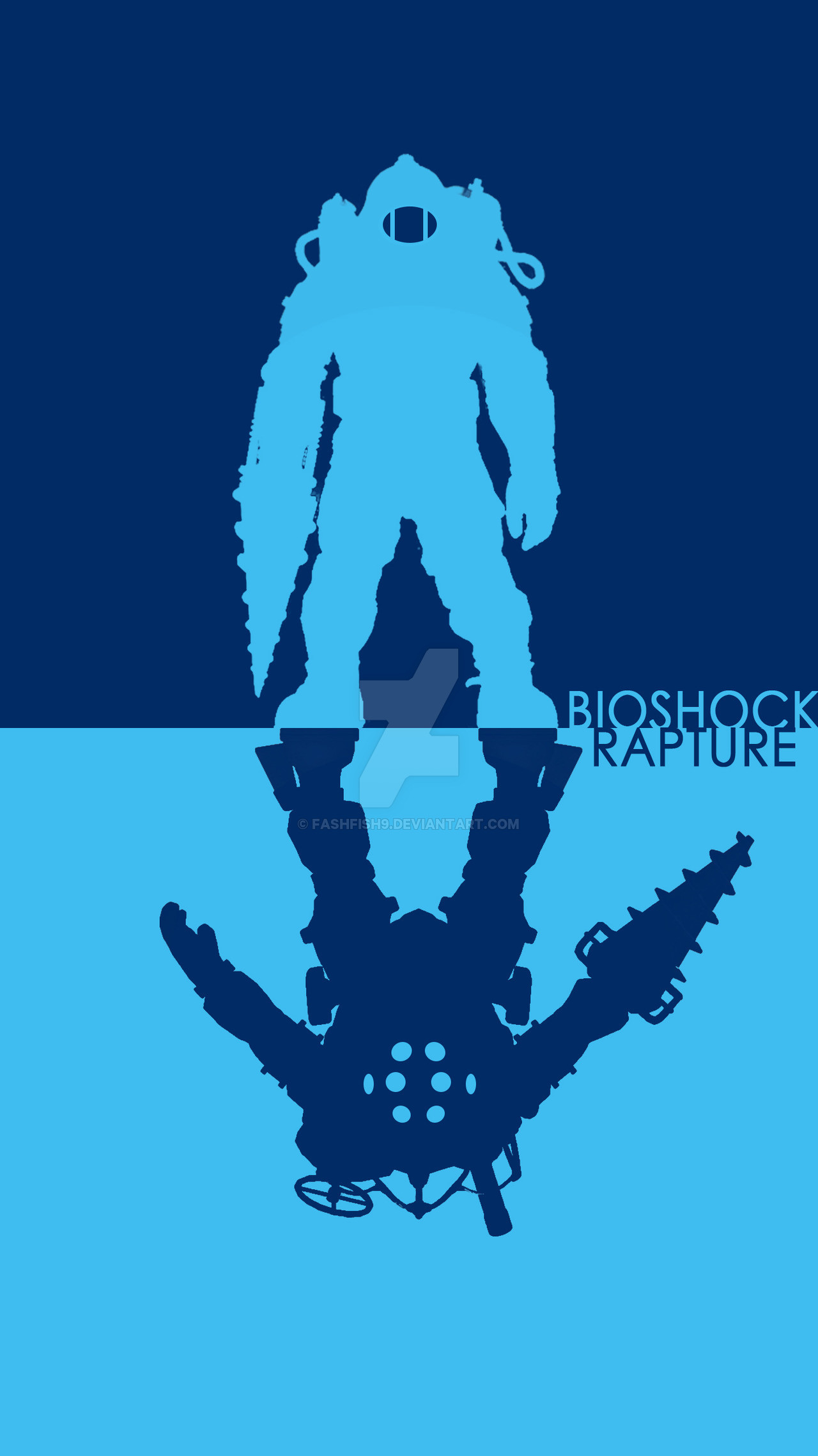 1280x2276 ... Bioshock Big Daddy Phone Wallpaper(simple) by fashfish9