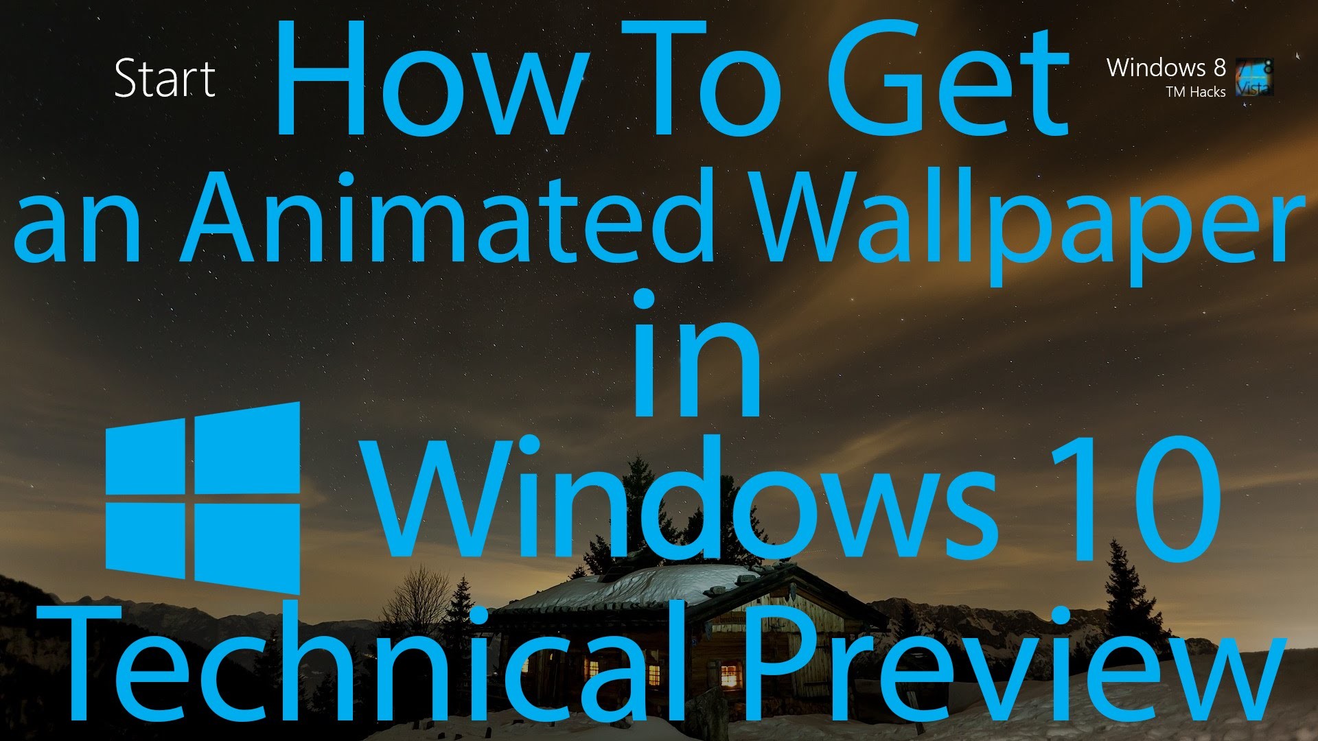 1920x1080 How To Have an Animated Wallpaper in Windows 10 Technical Preview.