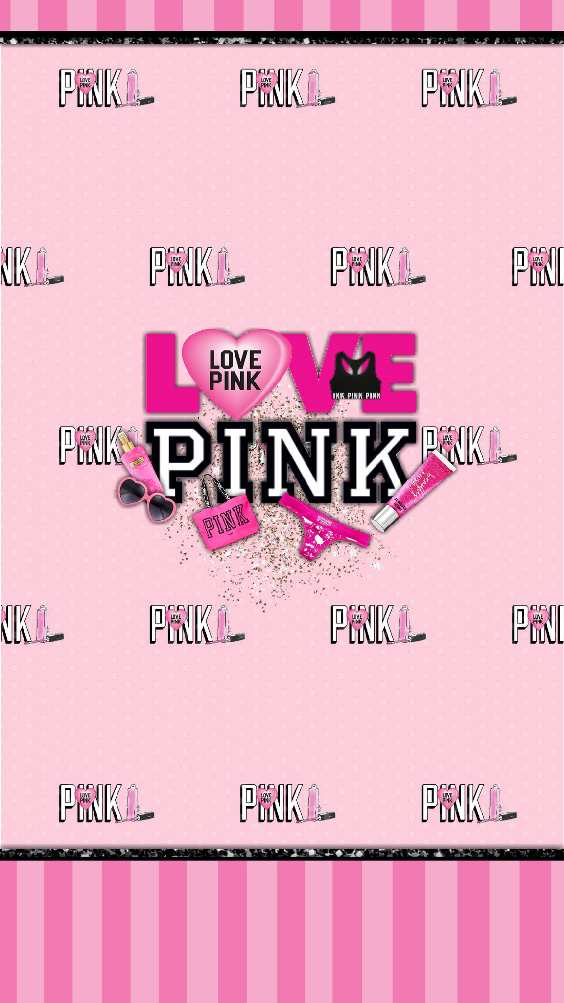 1152x2048 Dropbox - Totally pink. Victoria Secret ...