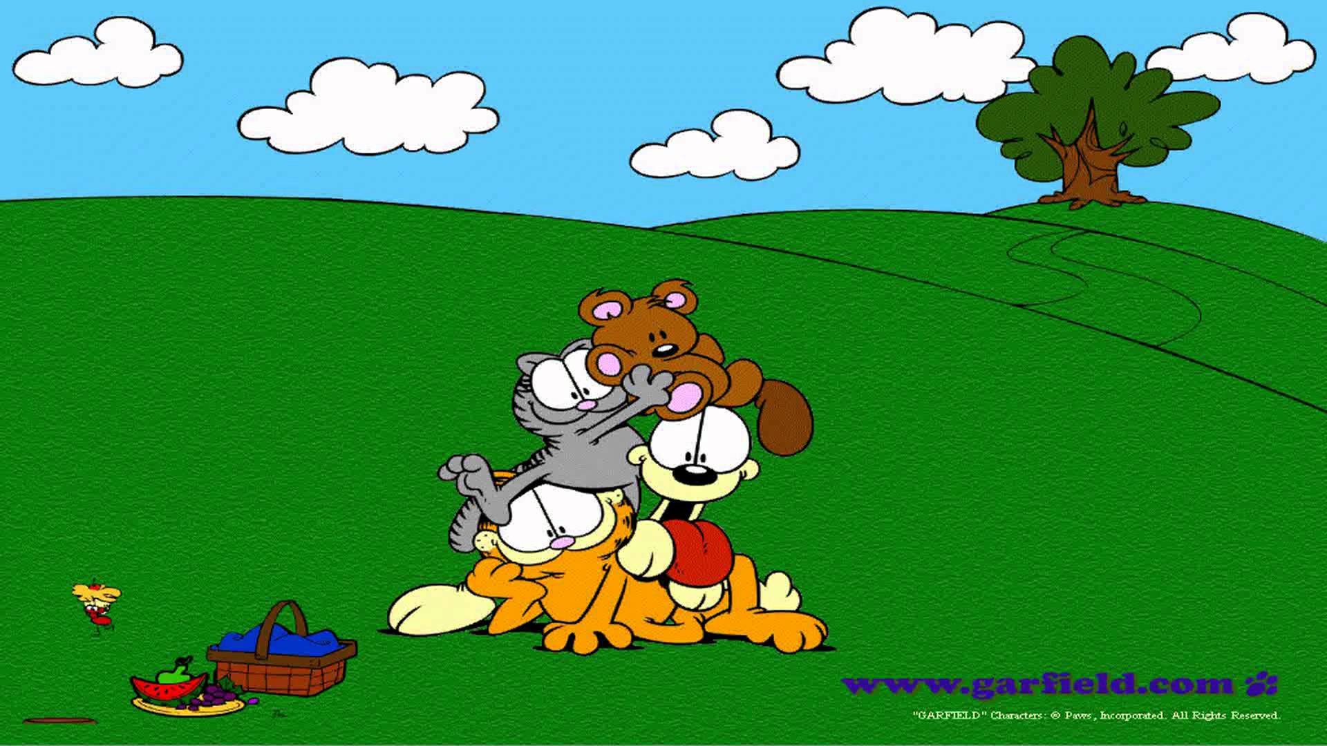 1920x1080 Microsoft Plus! 98 Animated Garfield Wallpaper - YouTube