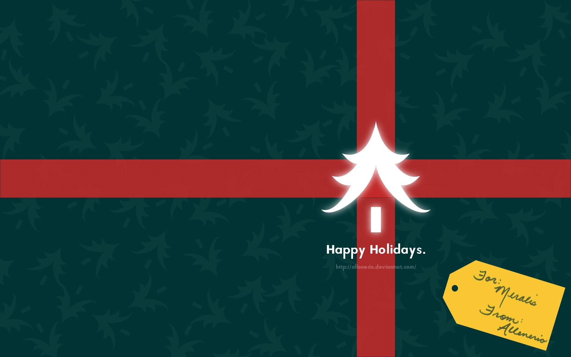 1920x1200 Download: Happy Holidays HD Wallpaper