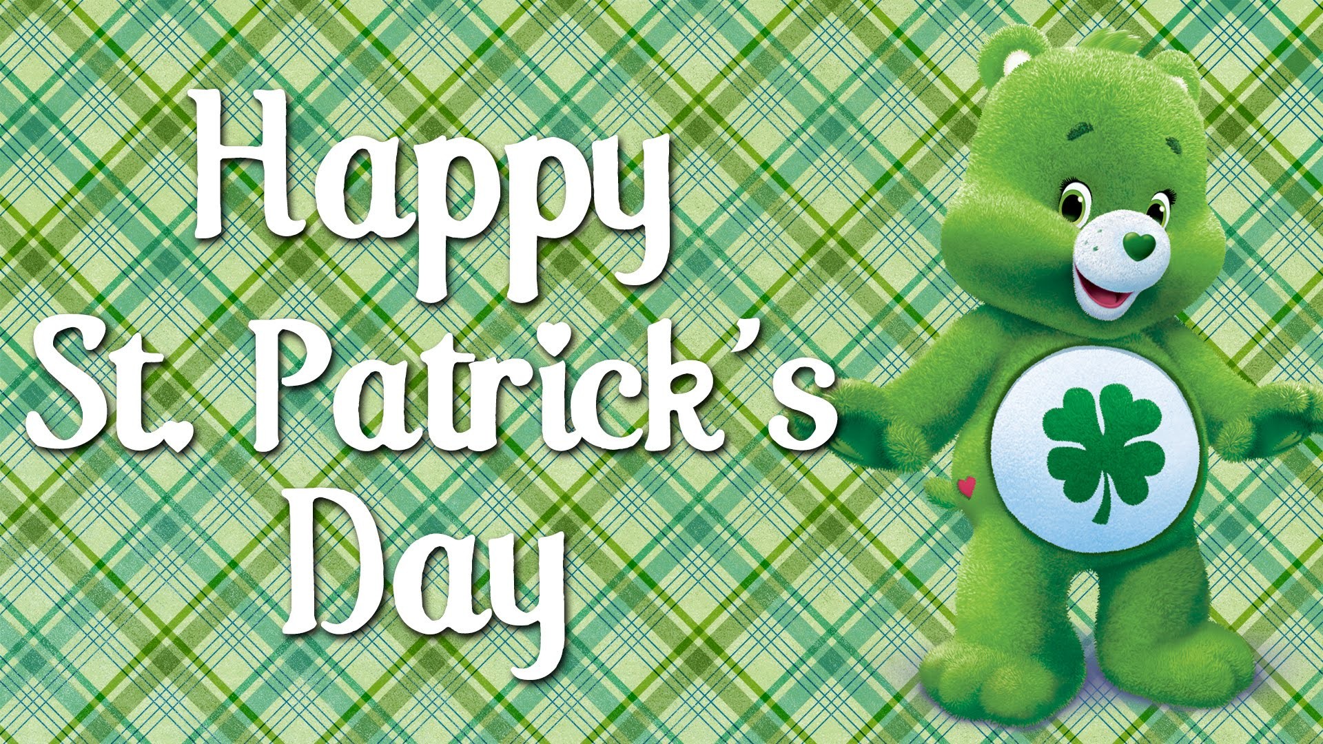 1920x1080 Happy St Patrick's Day from the Care Bears! | Good Luck Bear's Best Moments  - YouTube