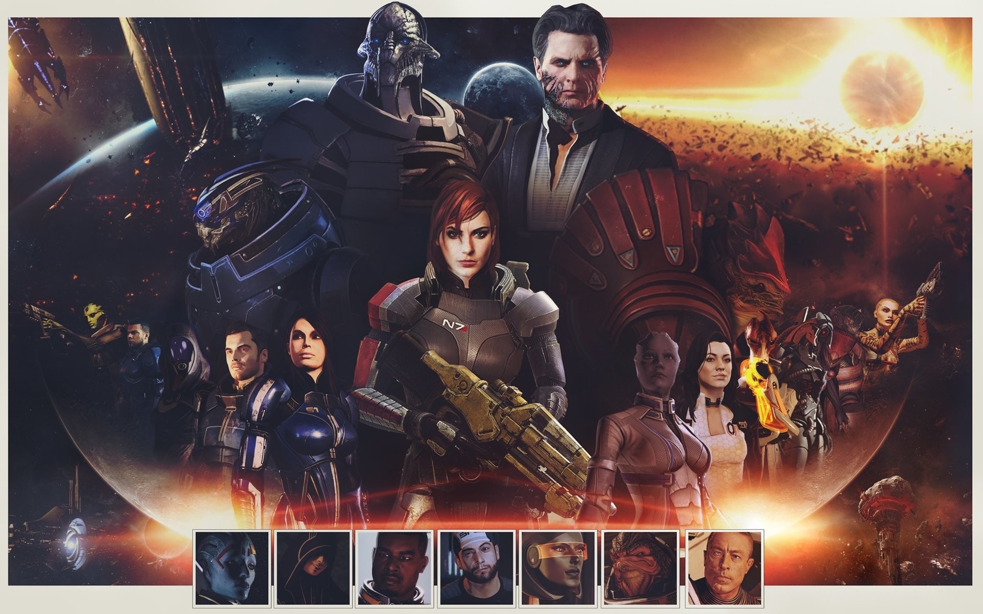 1920x1200 HD Wallpaper | Background ID:466604.  Video Game Mass Effect