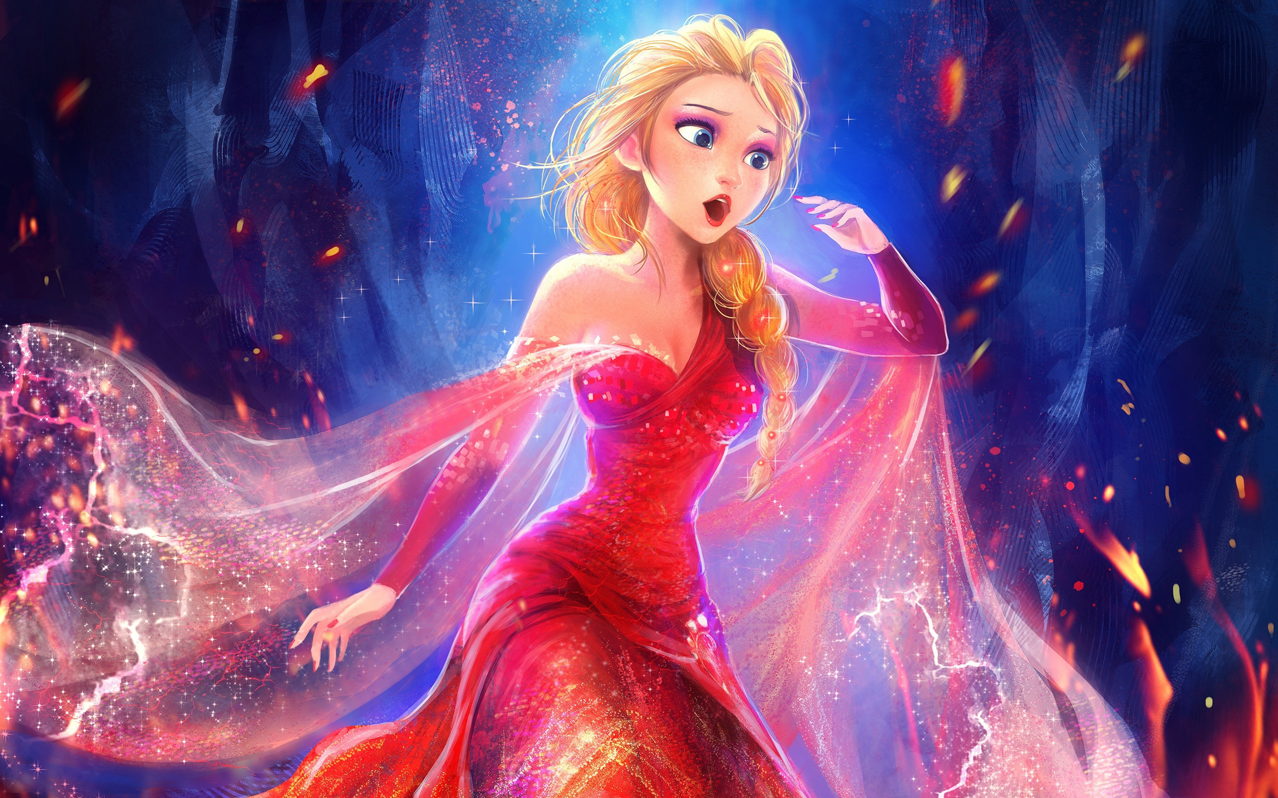 2560x1600 Queen Elsa
