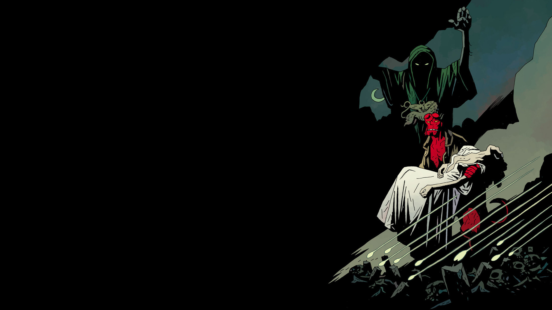 1920x1080 Comics - Hellboy: The Bride Of Hell Wallpaper