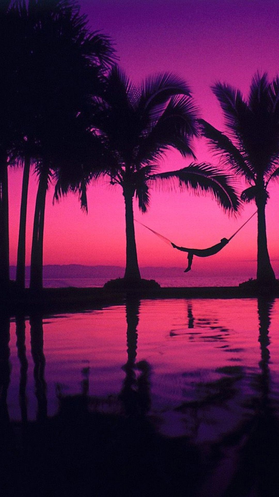 1080x1920 Nature Samsung Galaxy S5 Wallpapers 106 Pink Sunset, Purple Sky, Purple  Beach, Purple