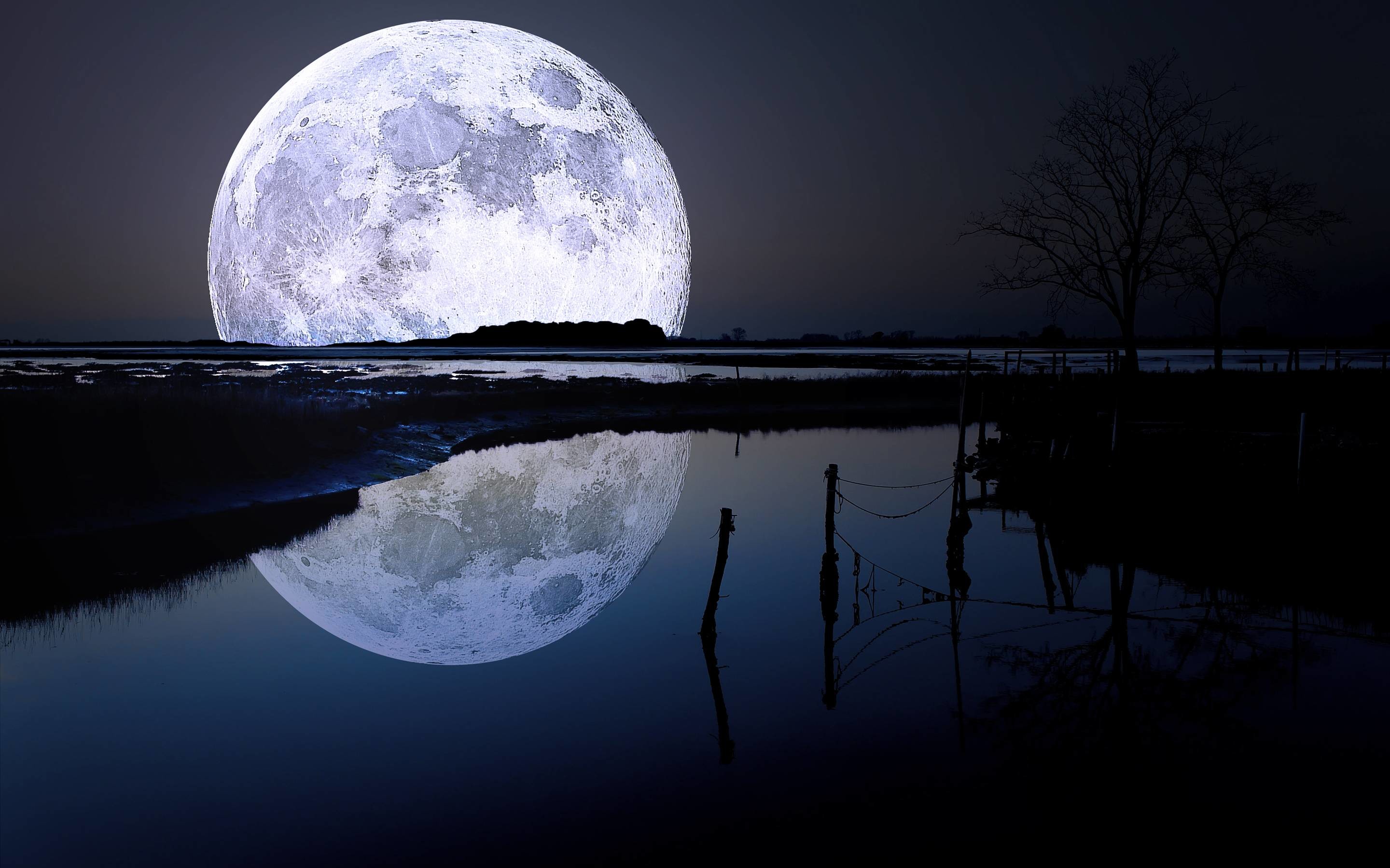 2880x1800 Full Moon Wallpapers | HD Wallpapers