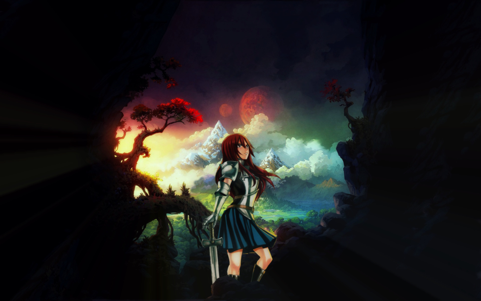1920x1200 Fairy Tail Erza Desktop Background. Download  ...