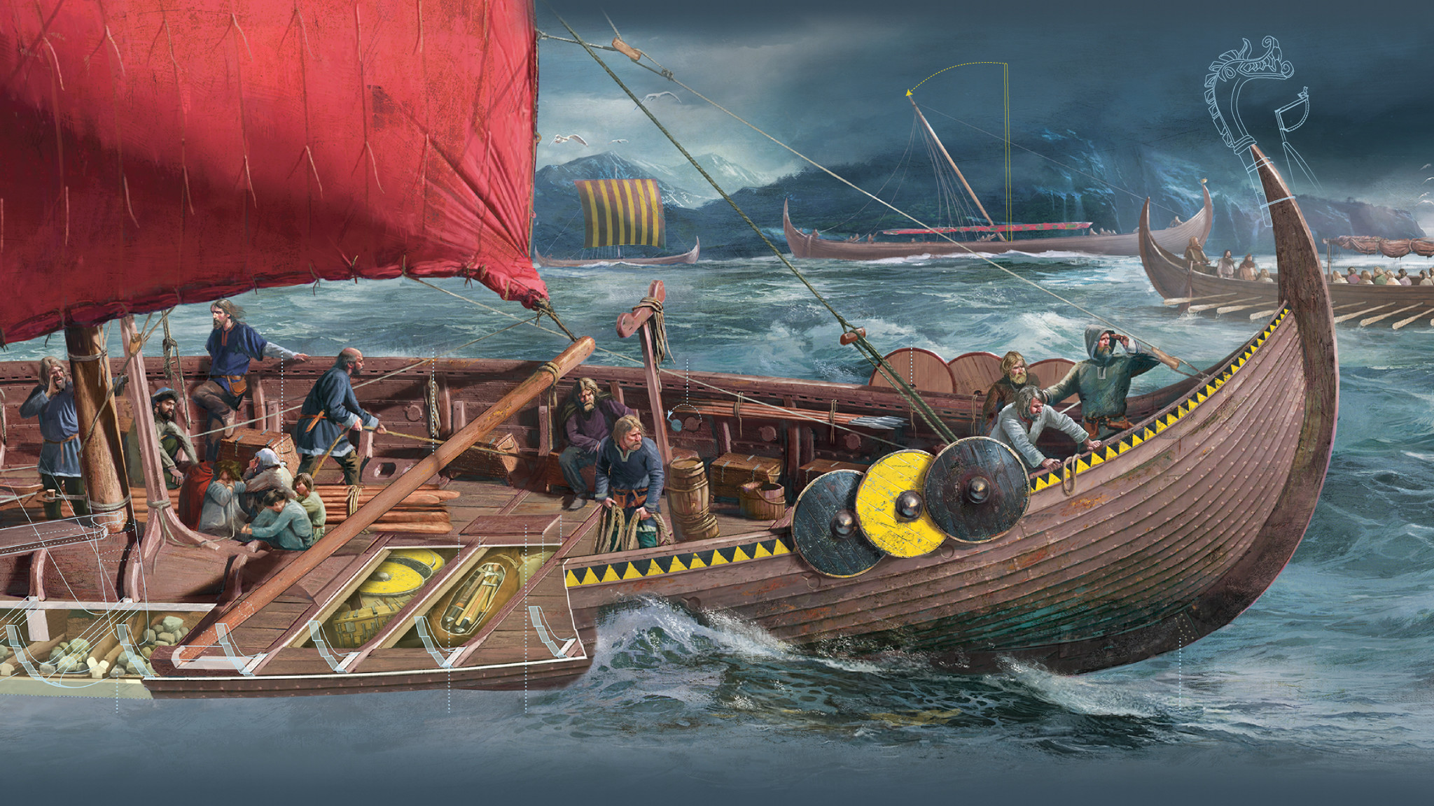 Viking Ship Wallpaper (68+ images)