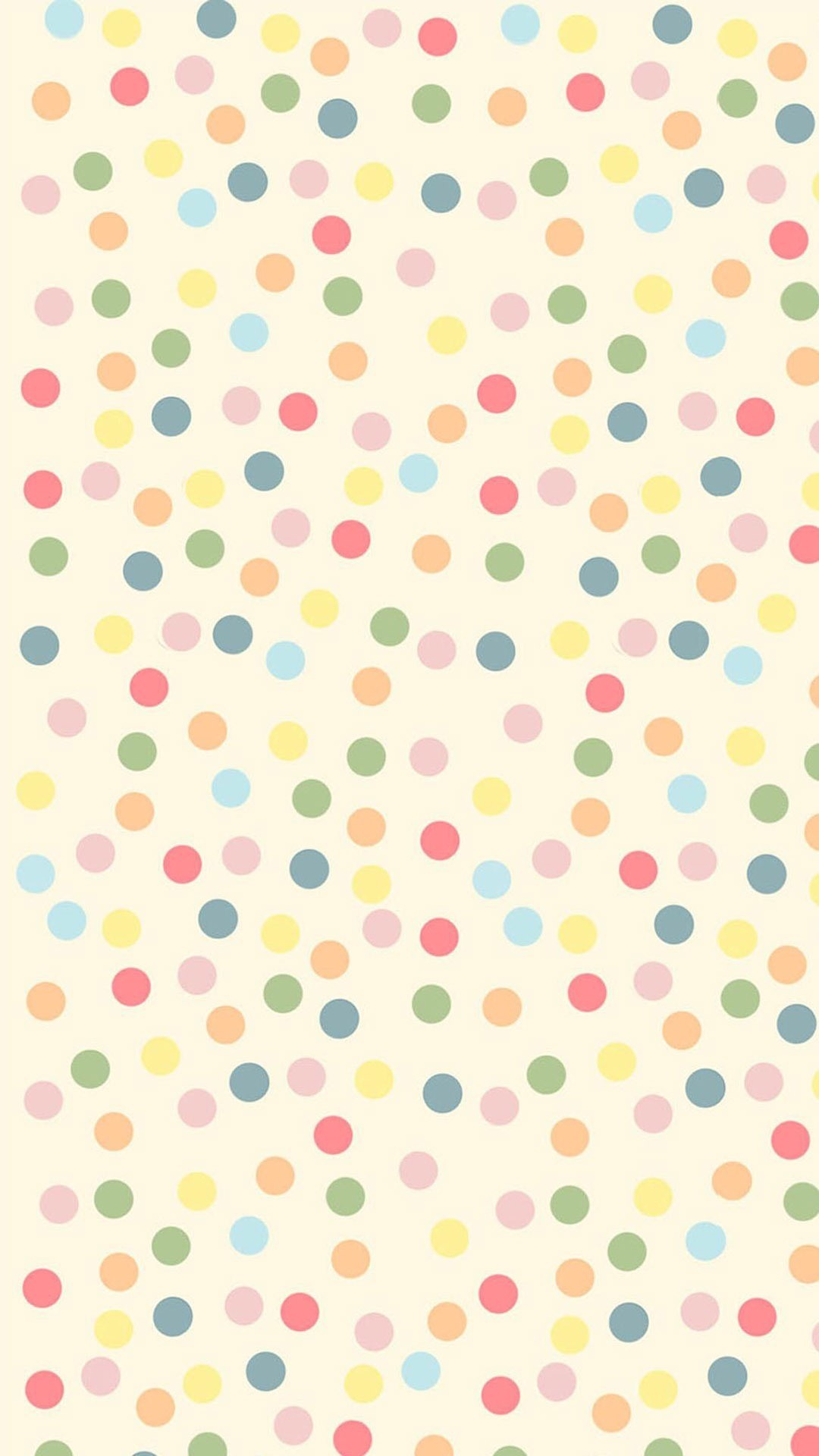 1080x1920 Polka dot wallpaper for iPhone or Android.