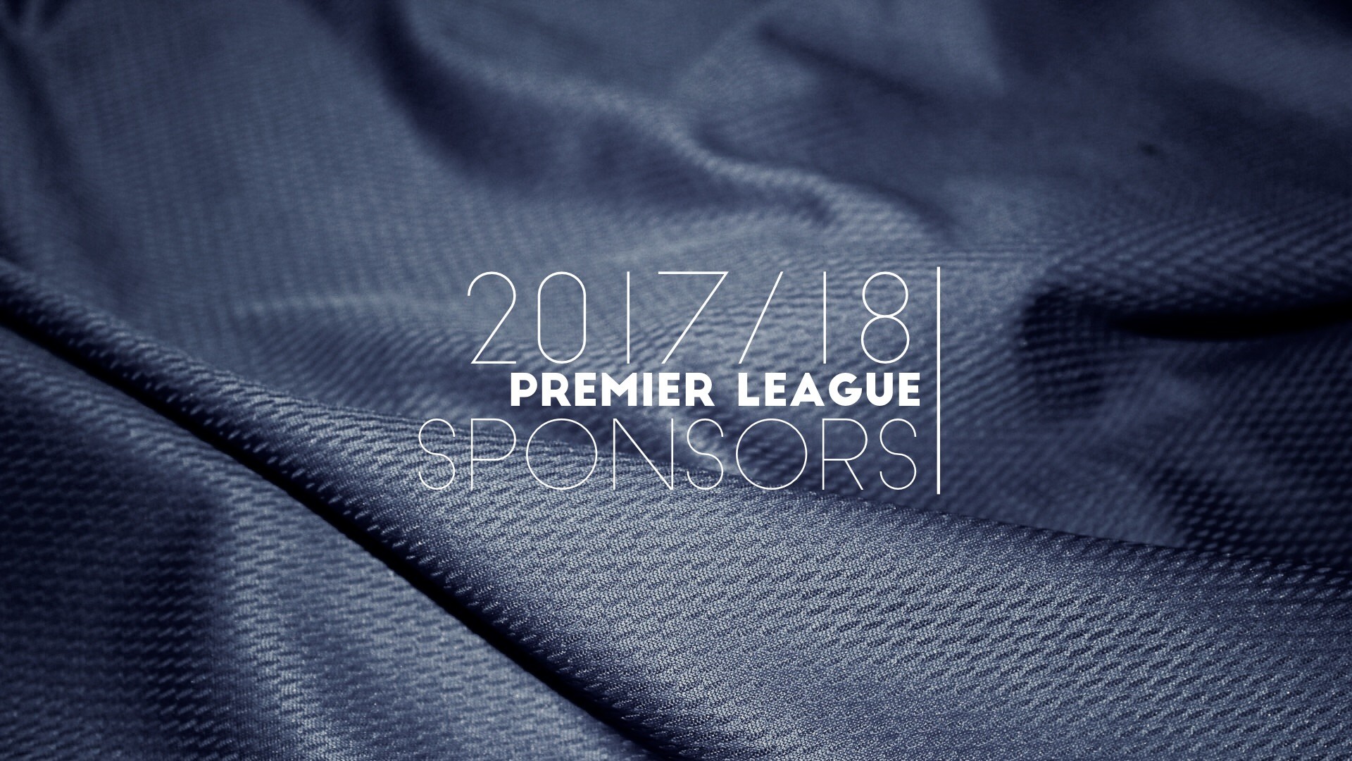 1920x1080 2017/18 Premier League Sponsors