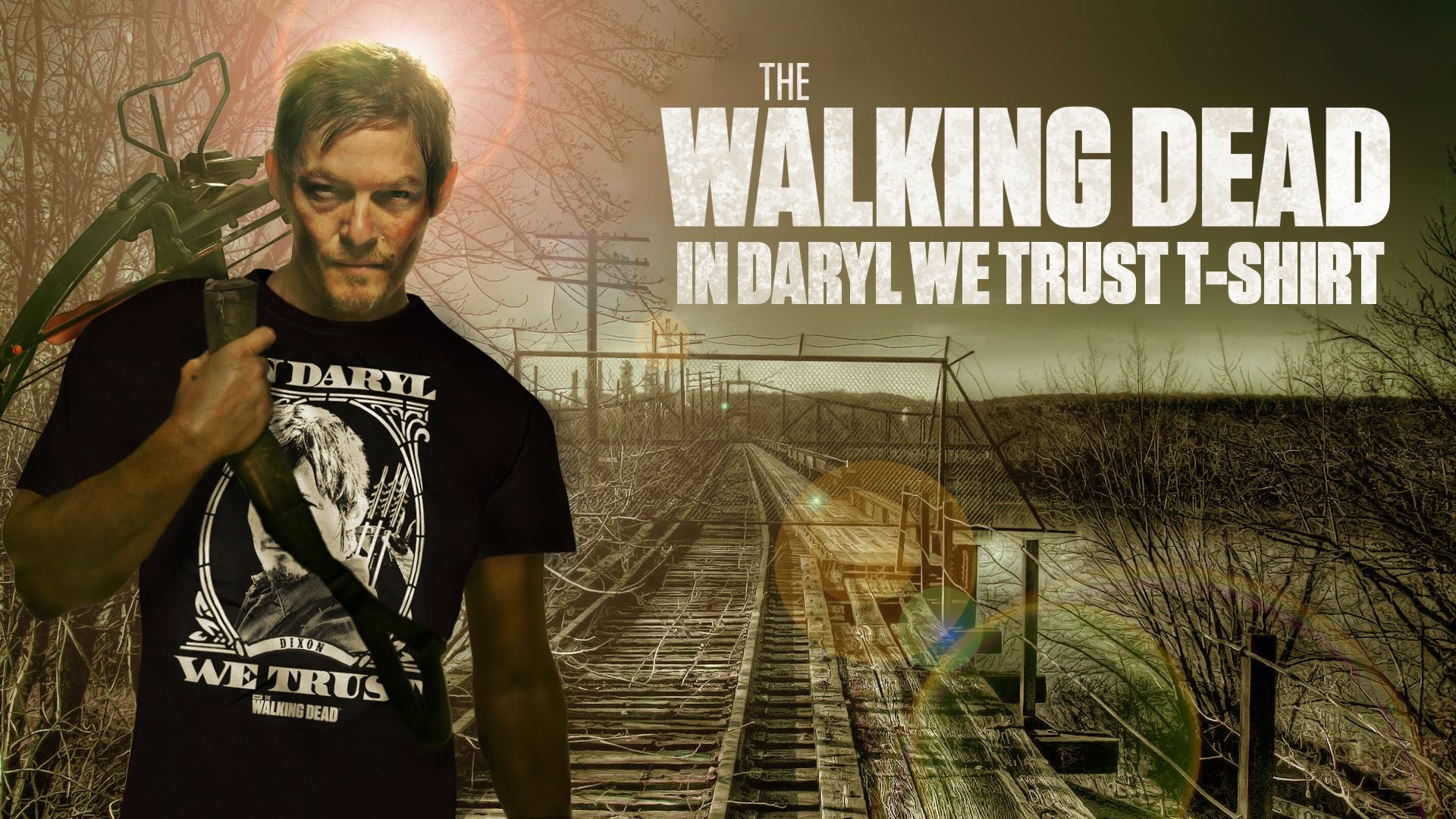 1920x1080 The Walking Dead-Shirt: In Daryl We Trust