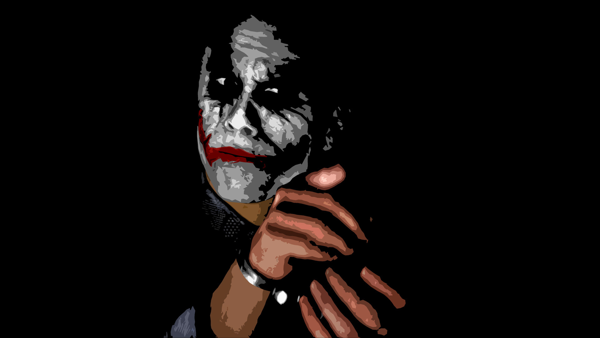 1920x1080 Heath Ledger Joker Wallpaper HD - WallpaperSafari | #ICU | Pinterest | Heath  ledger joker wallpaper, Heath ledger joker and Heath ledger