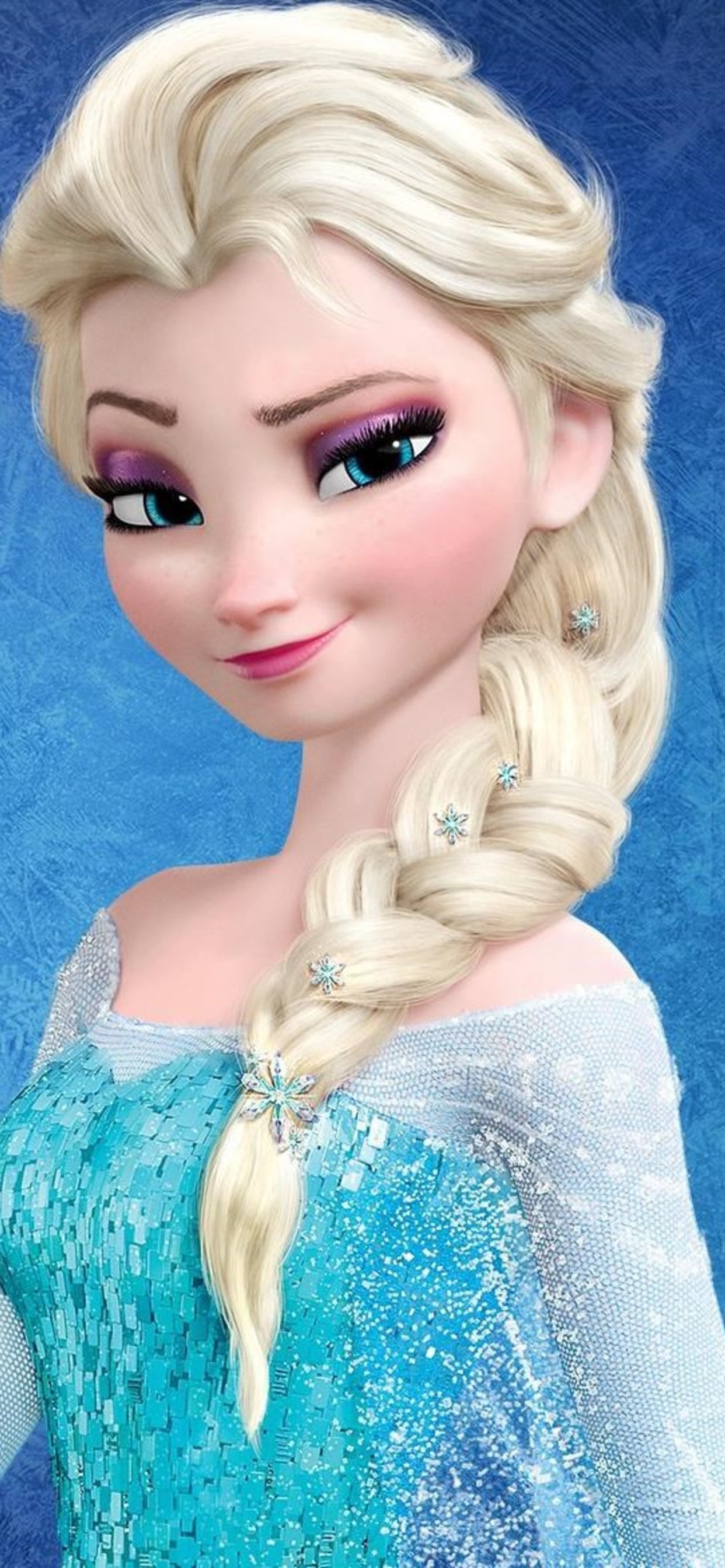 1242x2688 Snow Queen Elsa In Frozen (Iphone XS MAX)