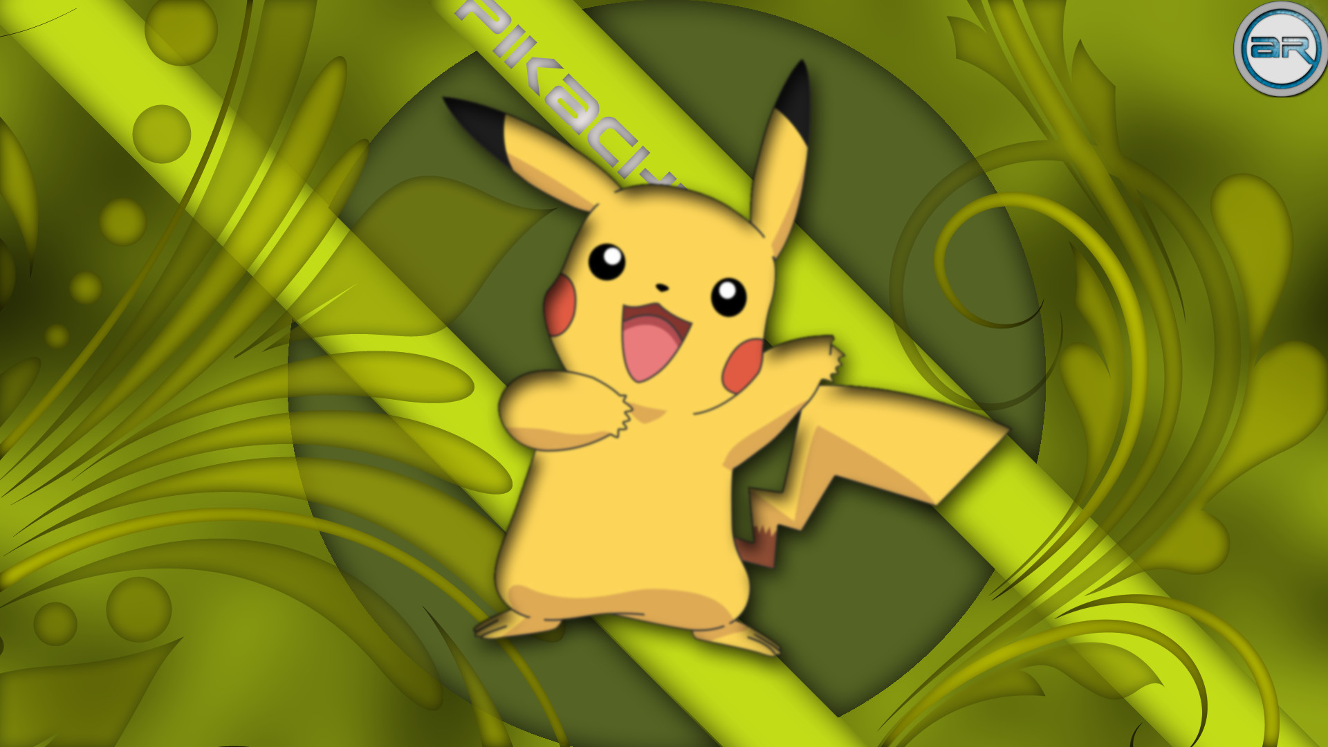 1920x1080 Free Pikachu backgrounds download.