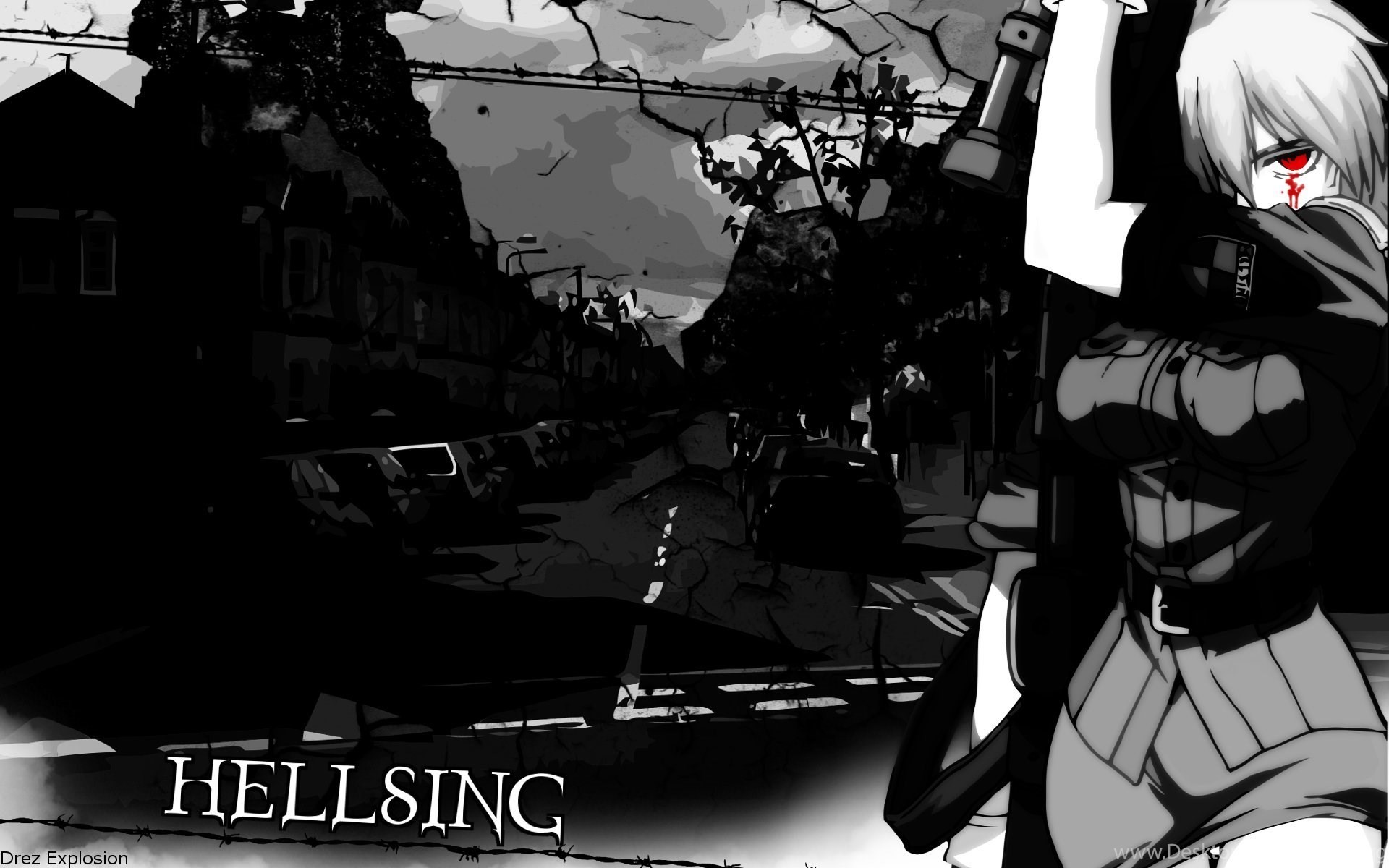 1920x1200 Hellsing Gothic Anime Wallpapers