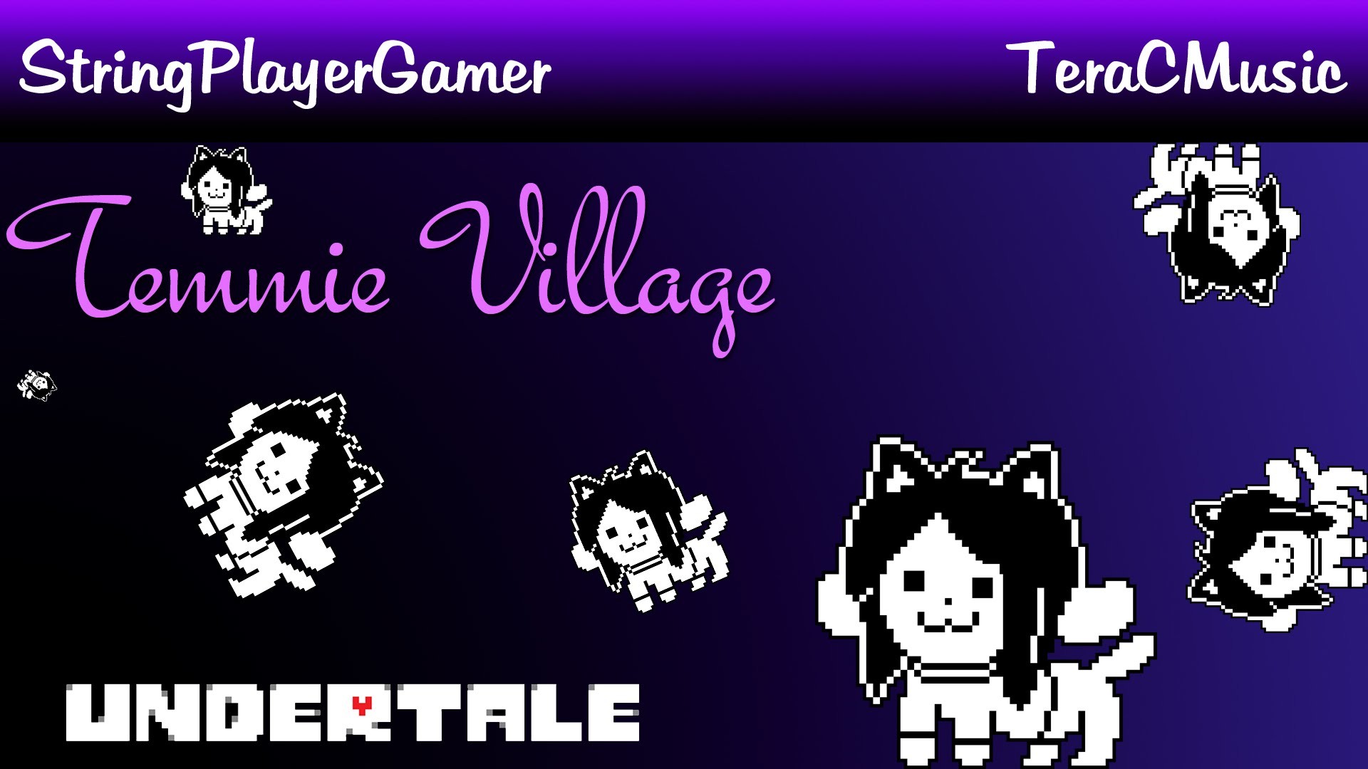 1920x1080 Undertale Cover: Temmie Village A Cappella - String Player Gamer &  TeraCMusic