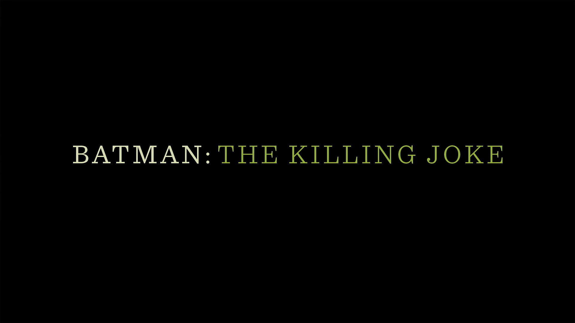 1920x1080 Batman: The Killing Joke (2016)