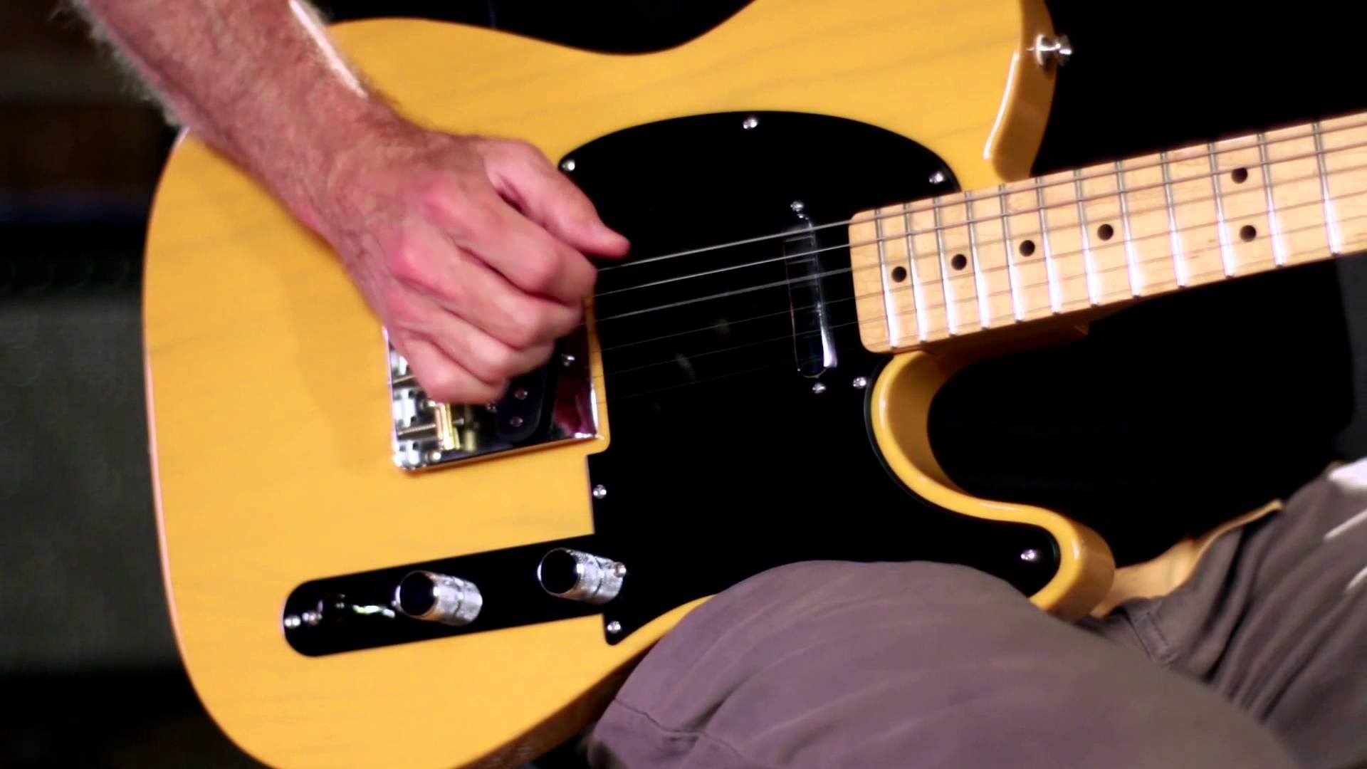 1920x1080 Product Spotlight - Fender FSR Standard Ash Telecaster Butterscotch Blonde  Electric Guitar - YouTube