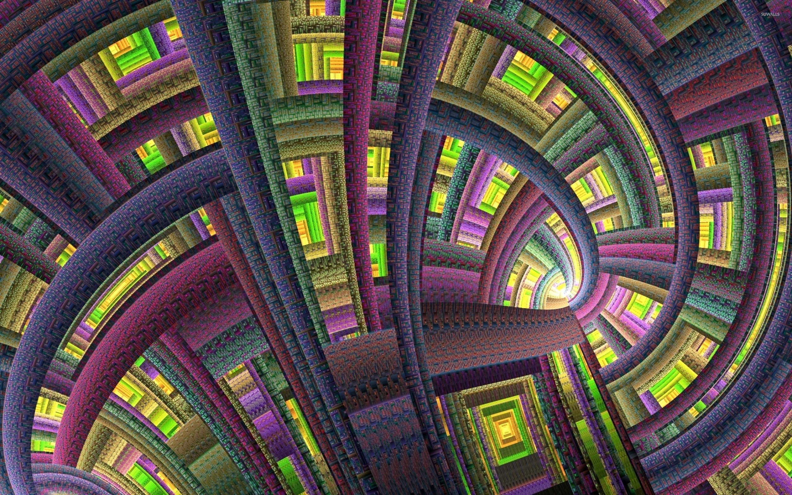 2560x1600 Vivid colorful fractal wallpaper